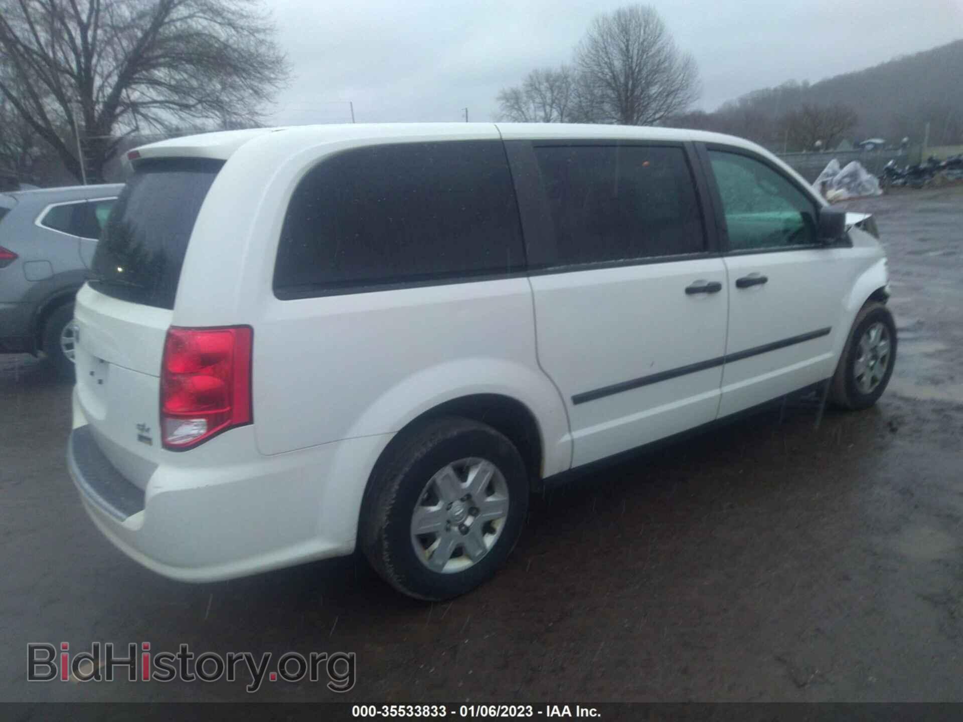 2012 RAM CARGO VAN - VIN: 2C4JDGAG3CR262599 - Photo 4