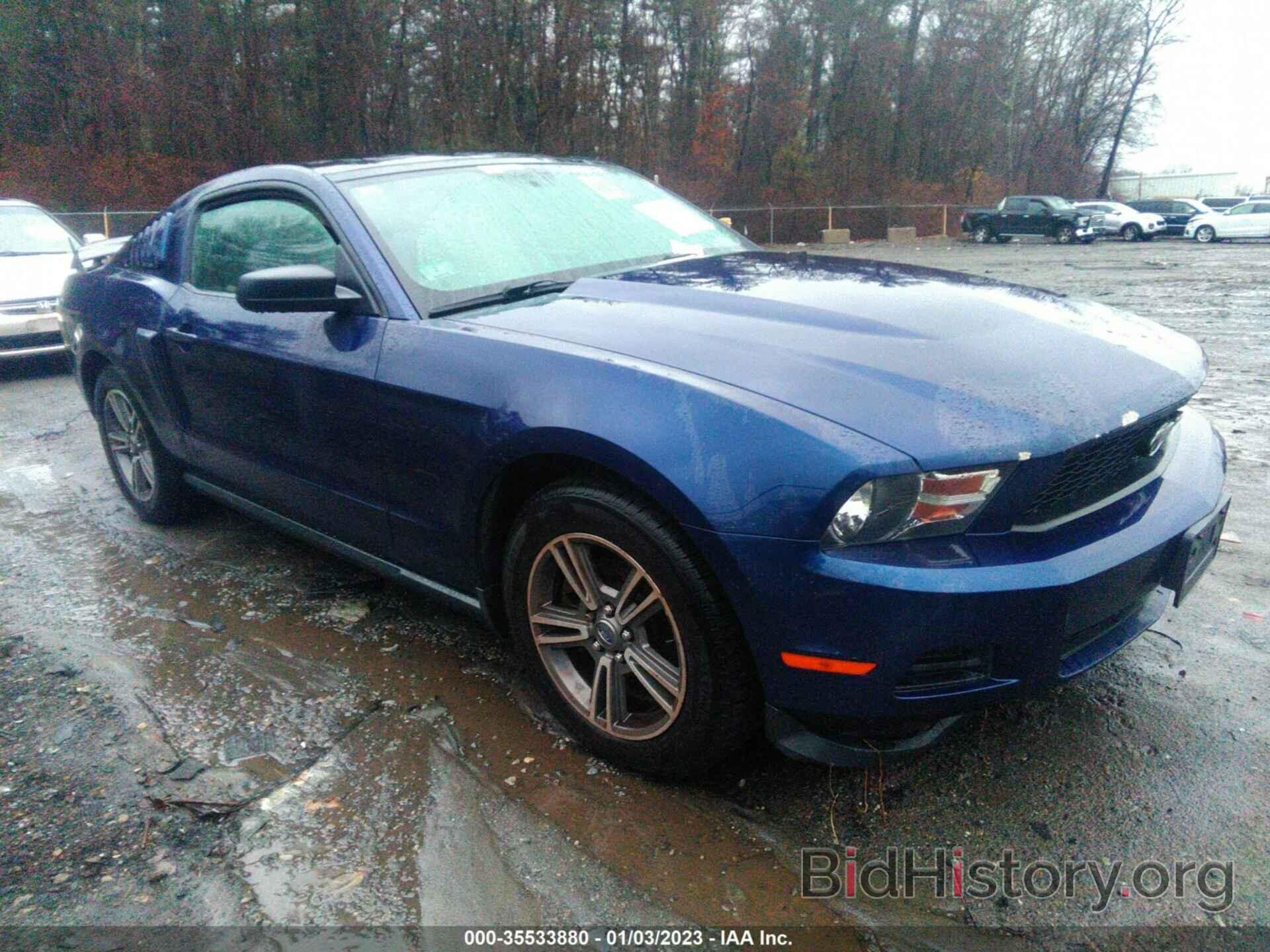 Photo 1ZVBP8AMXC5279885 - FORD MUSTANG 2012