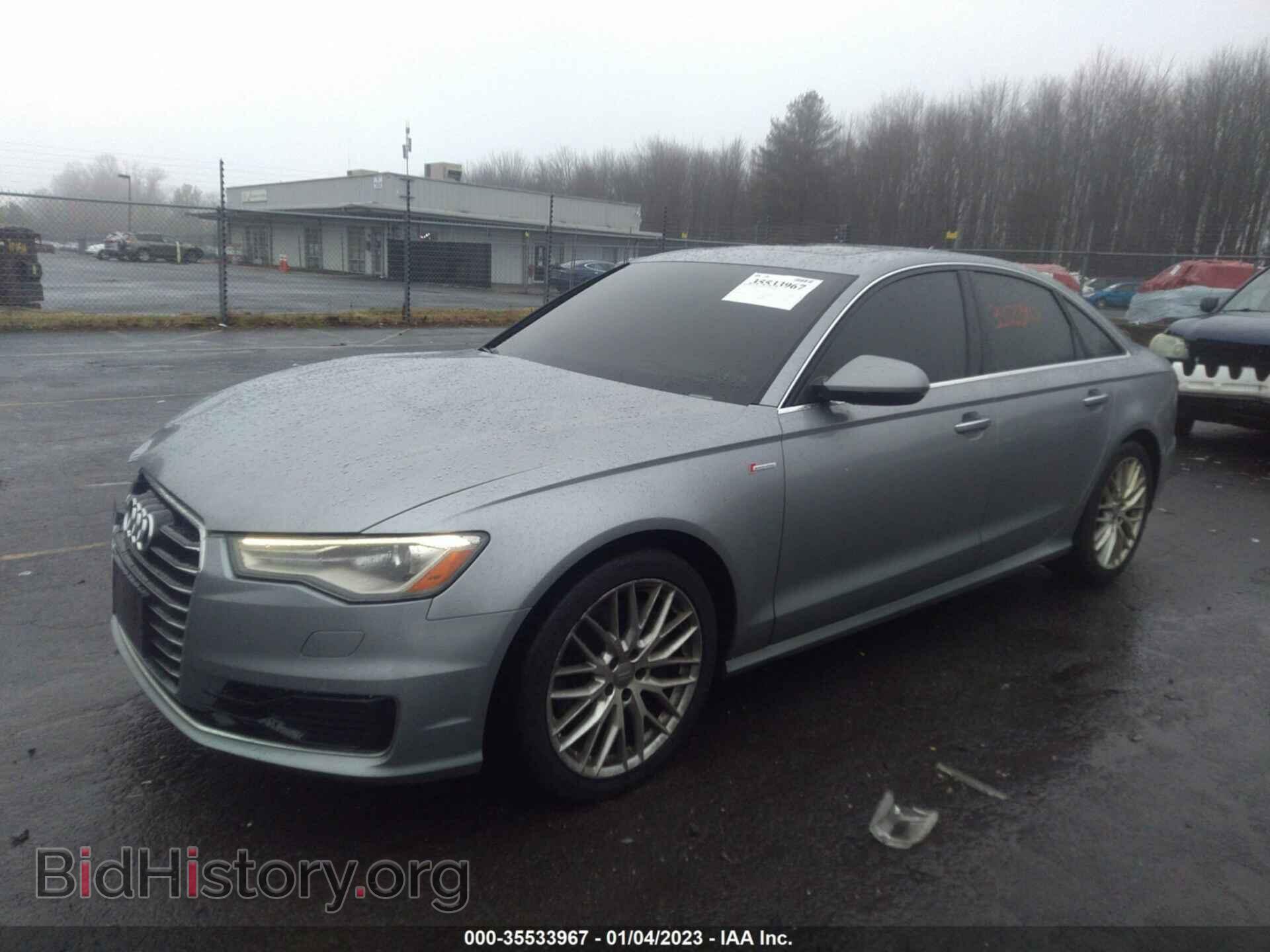 2016 AUDI A6 - VIN: WAUFGAFC4GN003703 - Фото 2