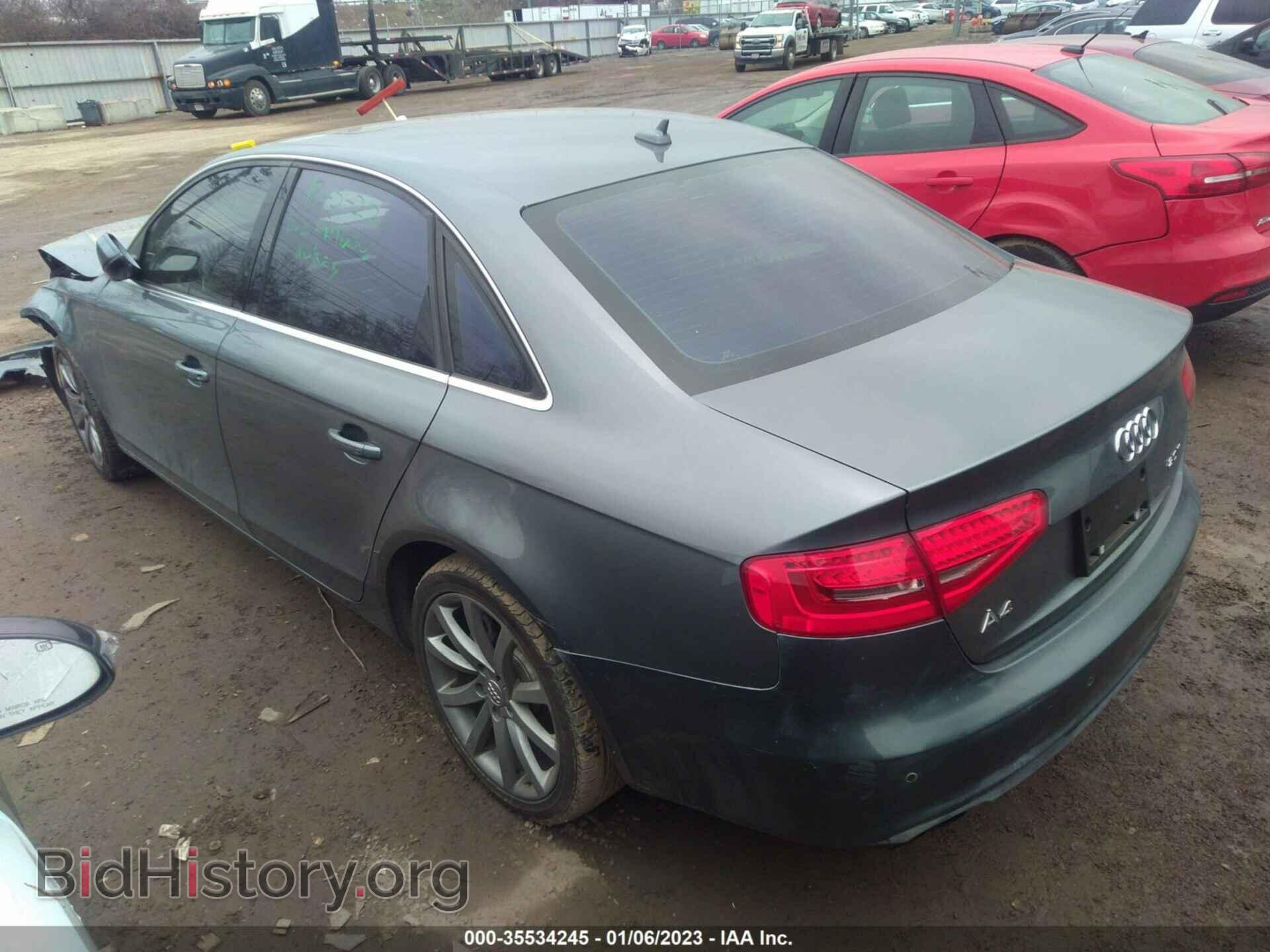 2013 AUDI A4 - VIN: WAUEFAFL1DN009405 - Фото 3