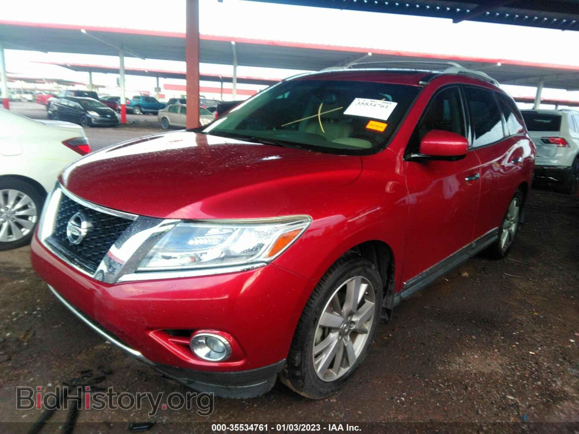 2014 NISSAN PATHFINDER - VIN: 5N1AR2MM3EC710059 - Фото 2