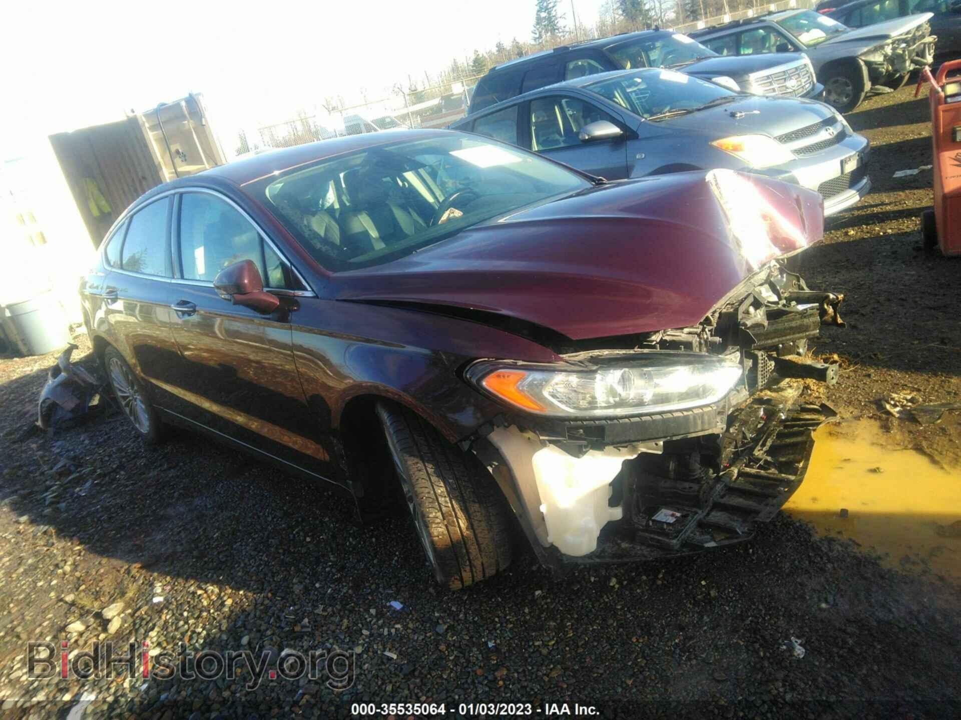 Photo 3FA6P0D96DR193118 - FORD FUSION 2013