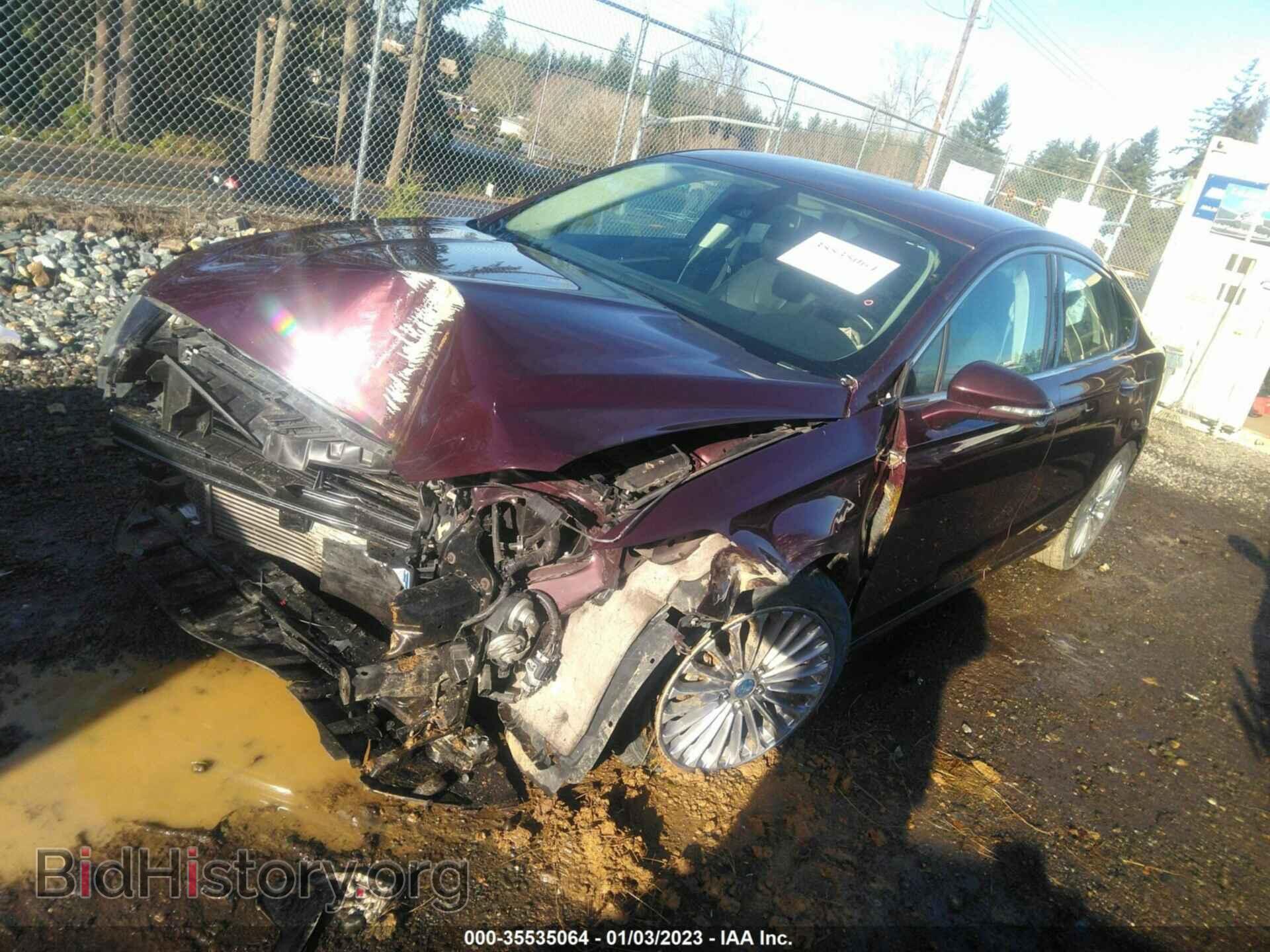 2013 FORD FUSION - VIN: 3FA6P0D96DR193118 - Photo 2