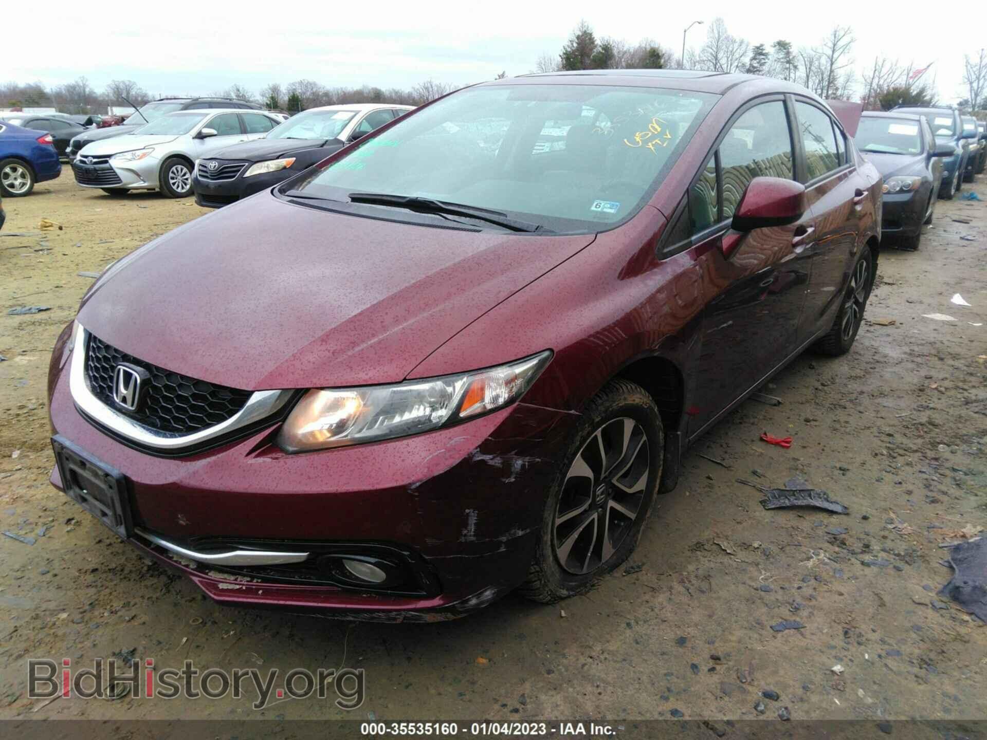 2013 HONDA CIVIC SDN - VIN: 19XFB2F97DE036285 - Фото 2