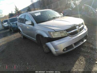 2010 Dodge JOURNEY SXT, серебристый — VIN 3D4PG5FV0AT134427, IAAI