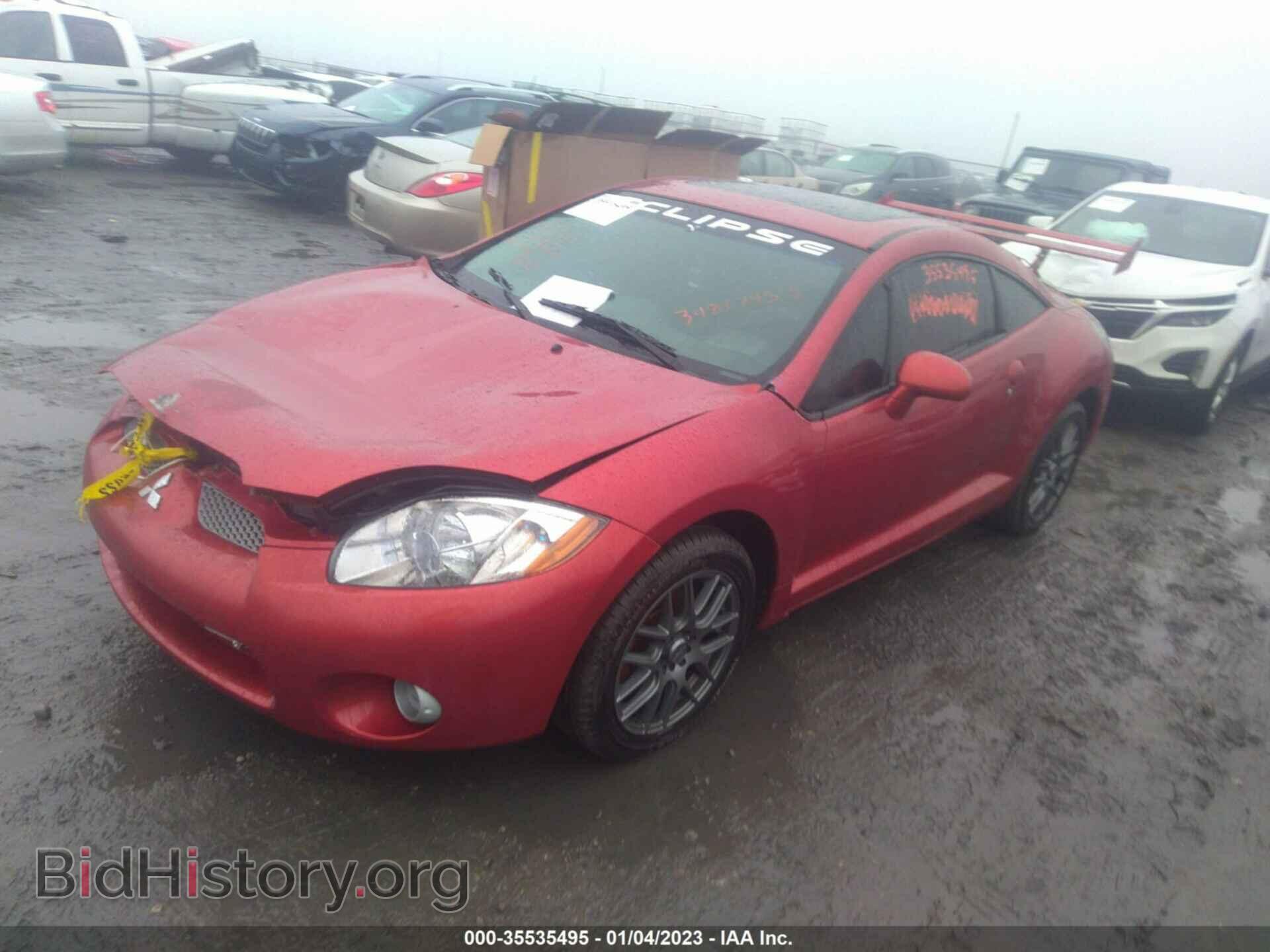 2006 MITSUBISHI ECLIPSE - VIN: 4A3AK24F36E015707 - Фото 2