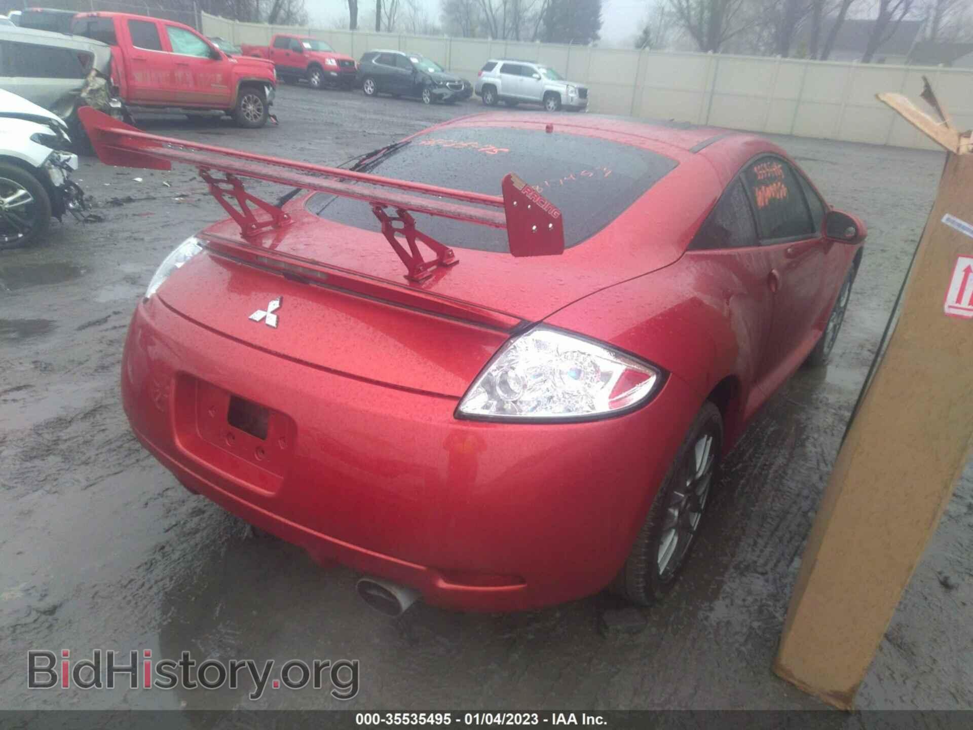 2006 MITSUBISHI ECLIPSE - VIN: 4A3AK24F36E015707 - Фото 4