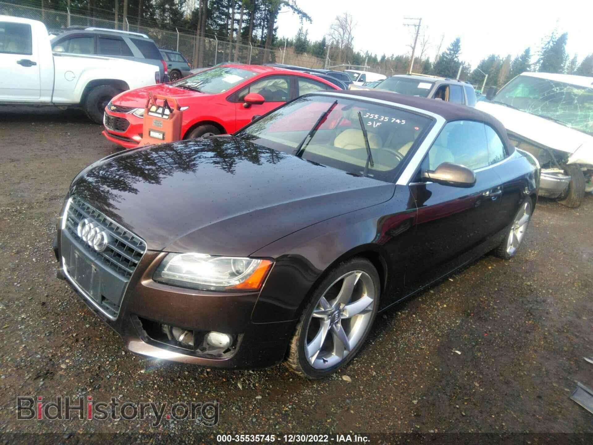 2011 AUDI A5 - VIN: WAULFAFH9BN005344 - Photo 2