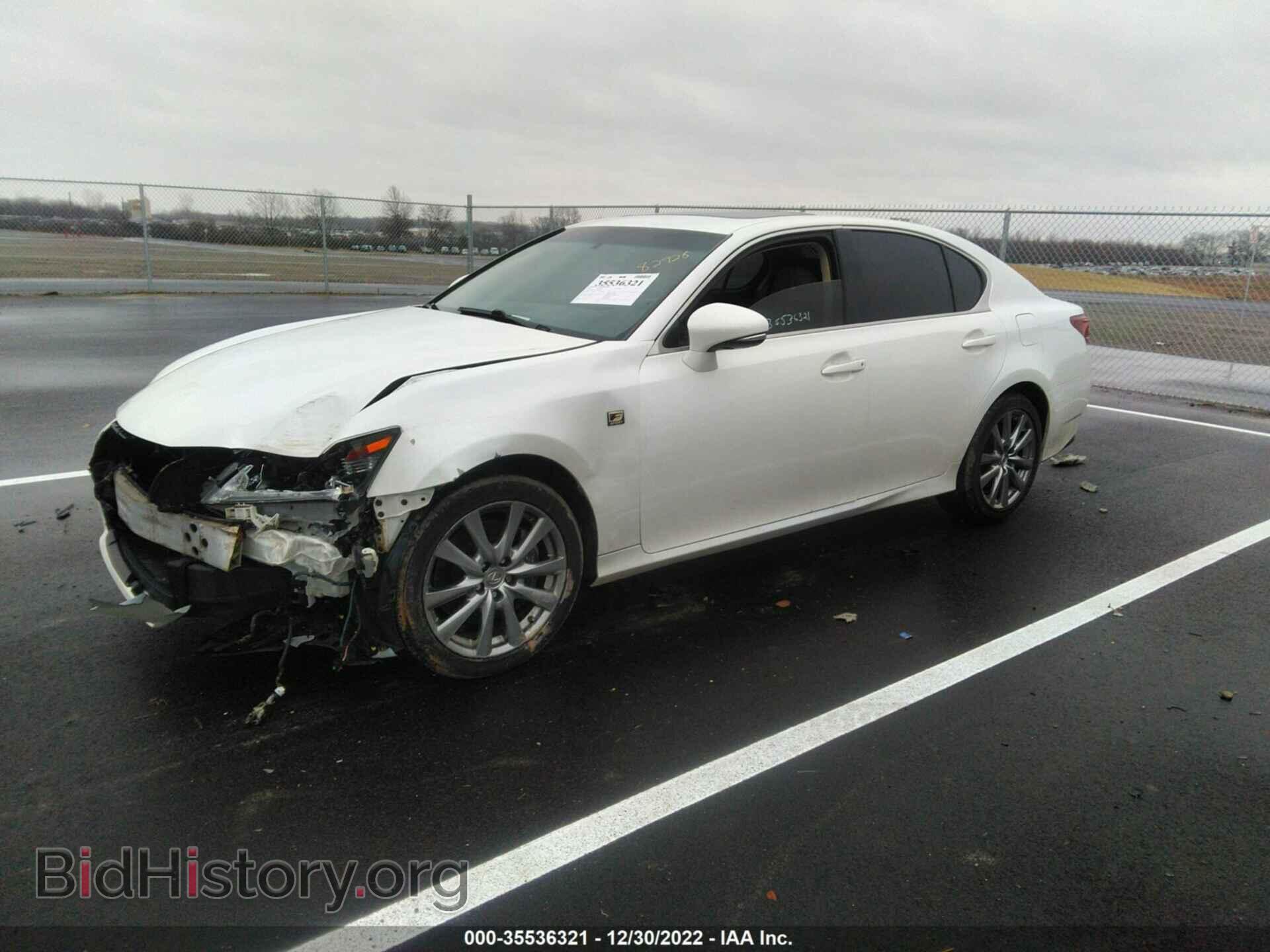 2013 LEXUS GS 350 - VIN: JTHCE1BL4D5003891 - Фото 2