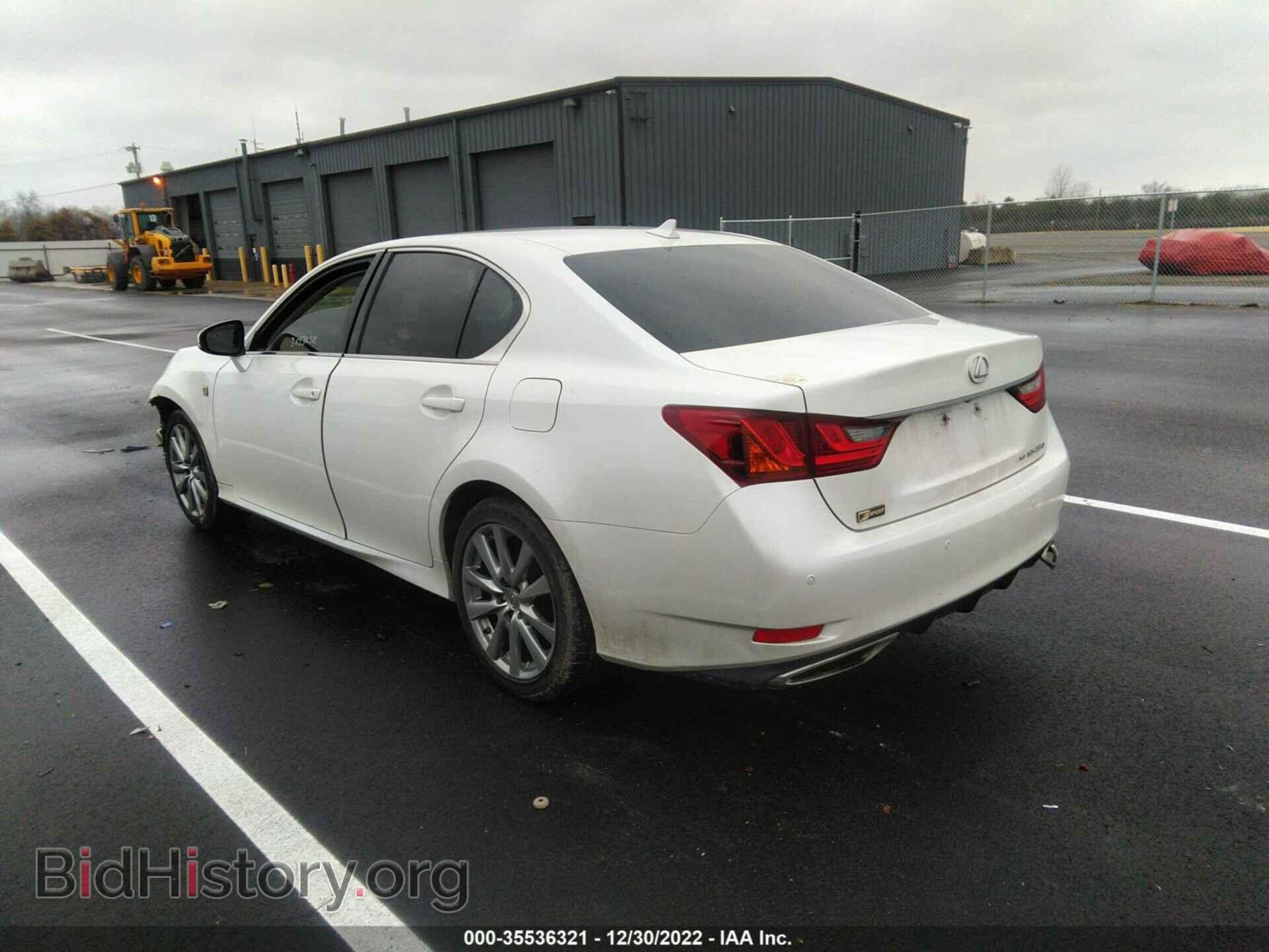 2013 LEXUS GS 350 - VIN: JTHCE1BL4D5003891 - Фото 3