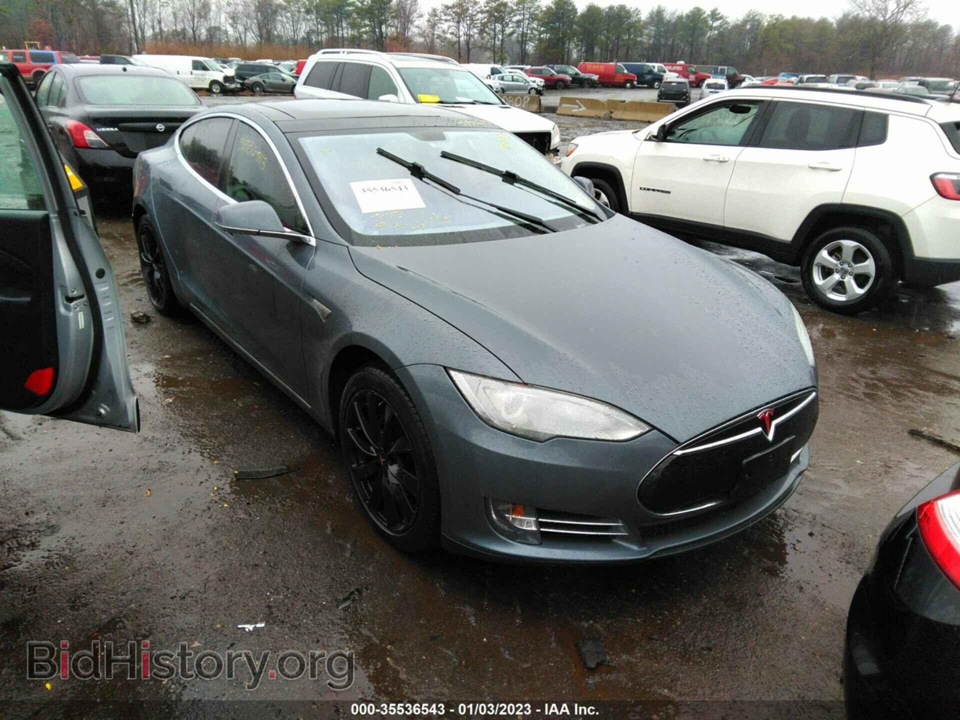 Photo 5YJSA1CN1DFP14567 - TESLA MODEL S 2013