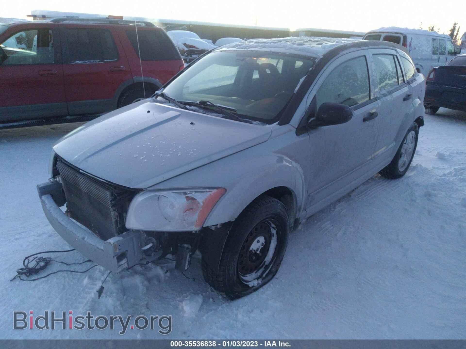 2007 DODGE CALIBER - VIN: 1B3HB48B27D407736 - Фото 2