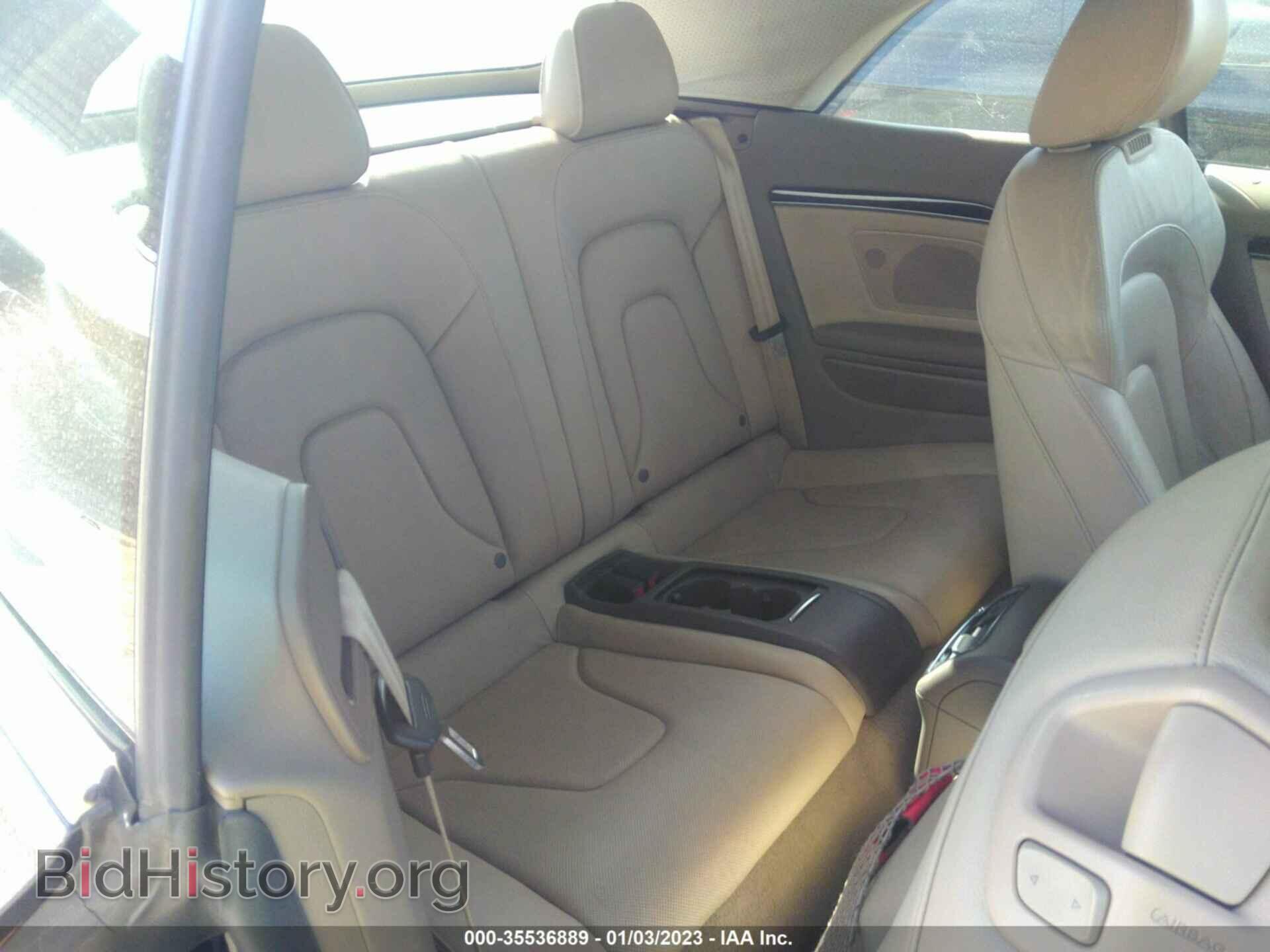 2012 AUDI A5 - VIN: WAULFAFH4CN003695 - Фото 8