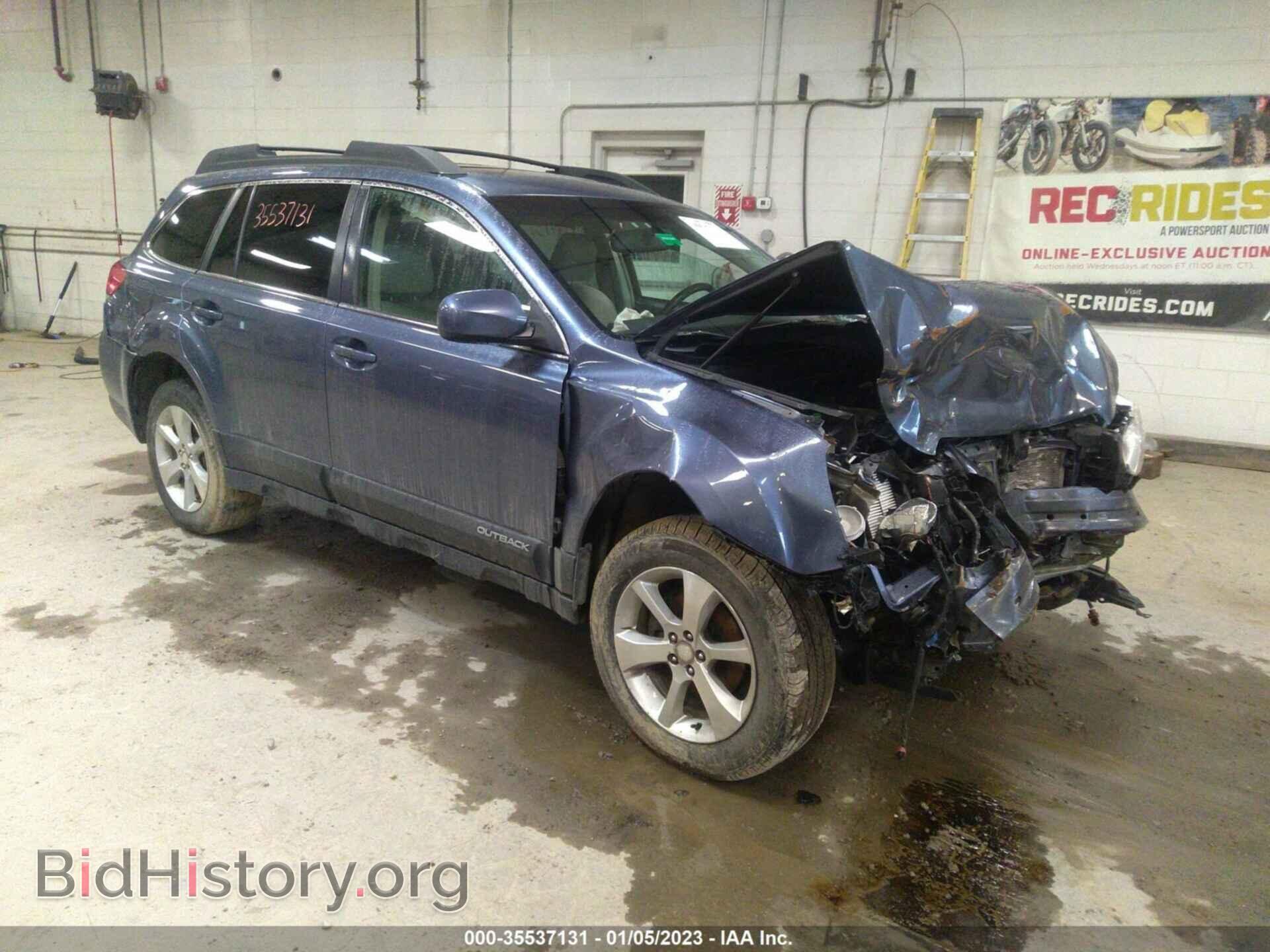 Фотография 4S4BRBLC3E3311181 - SUBARU OUTBACK 2014