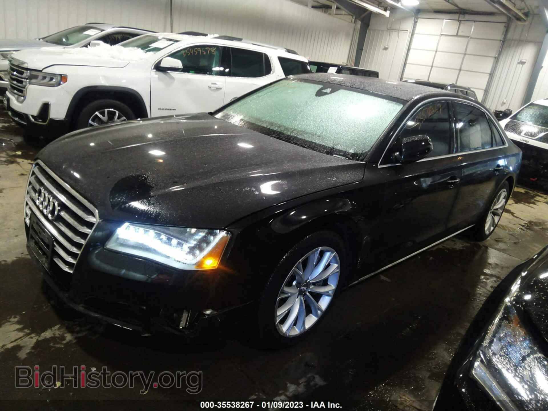 2012 AUDI A8 L - VIN: WAURVAFD6CN019214 - Фото 2
