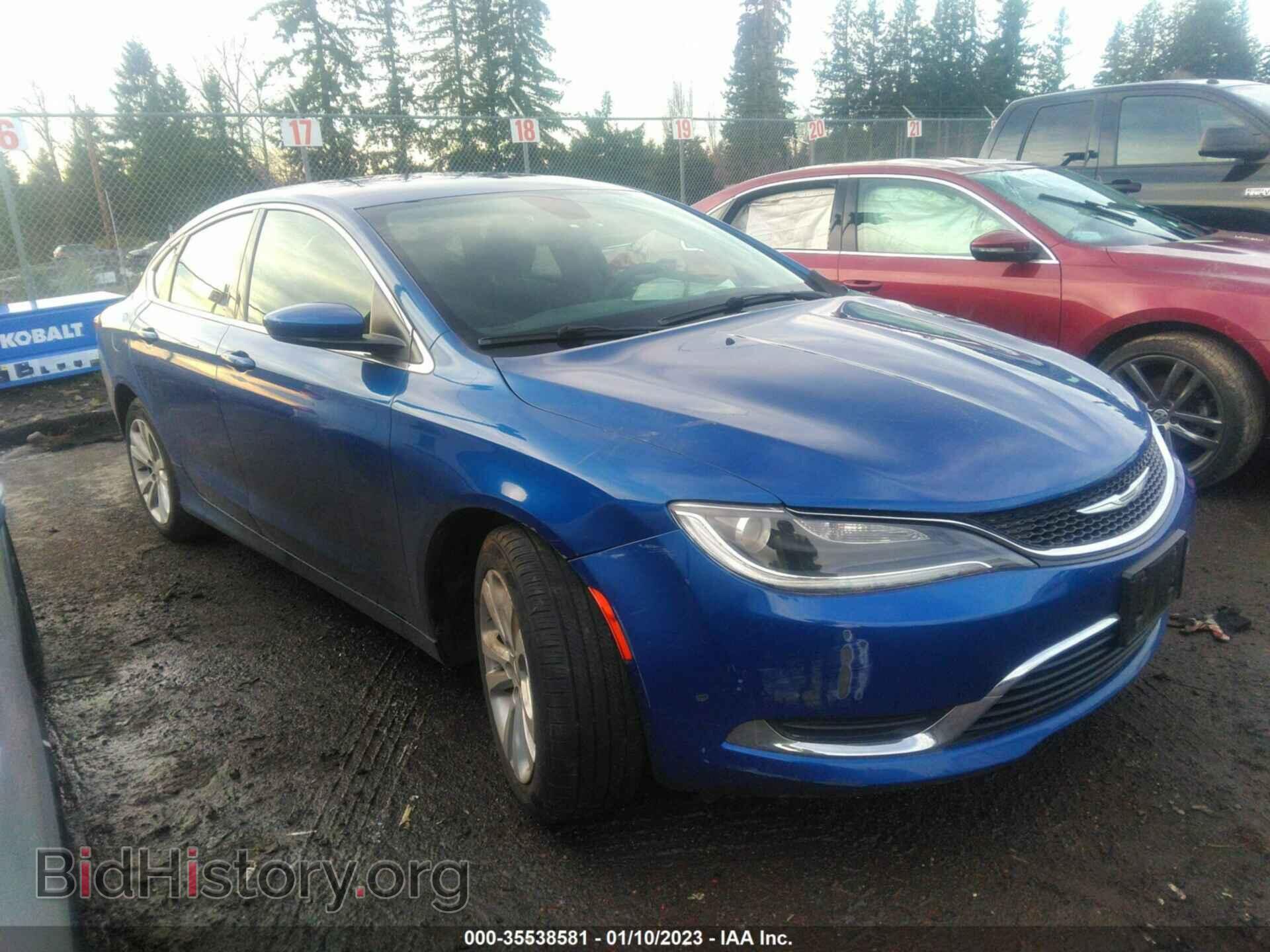 Фотография 1C3CCCAB6GN149956 - CHRYSLER 200 2016