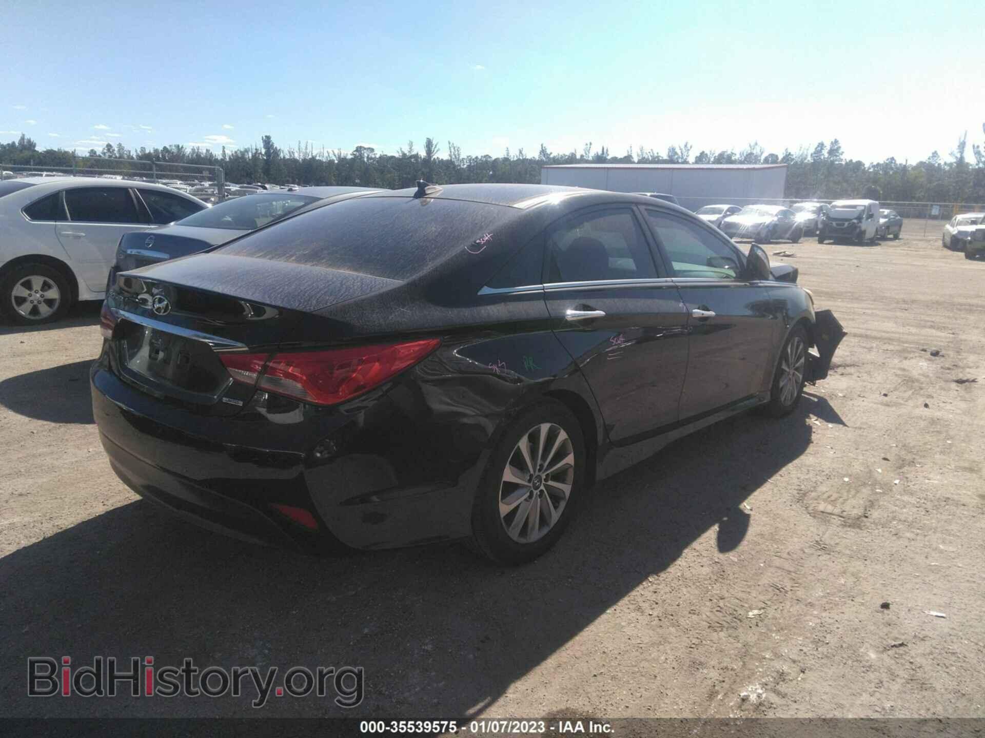 2014 HYUNDAI SONATA - VIN: 5NPEC4AC3EH840152 - Фото 4