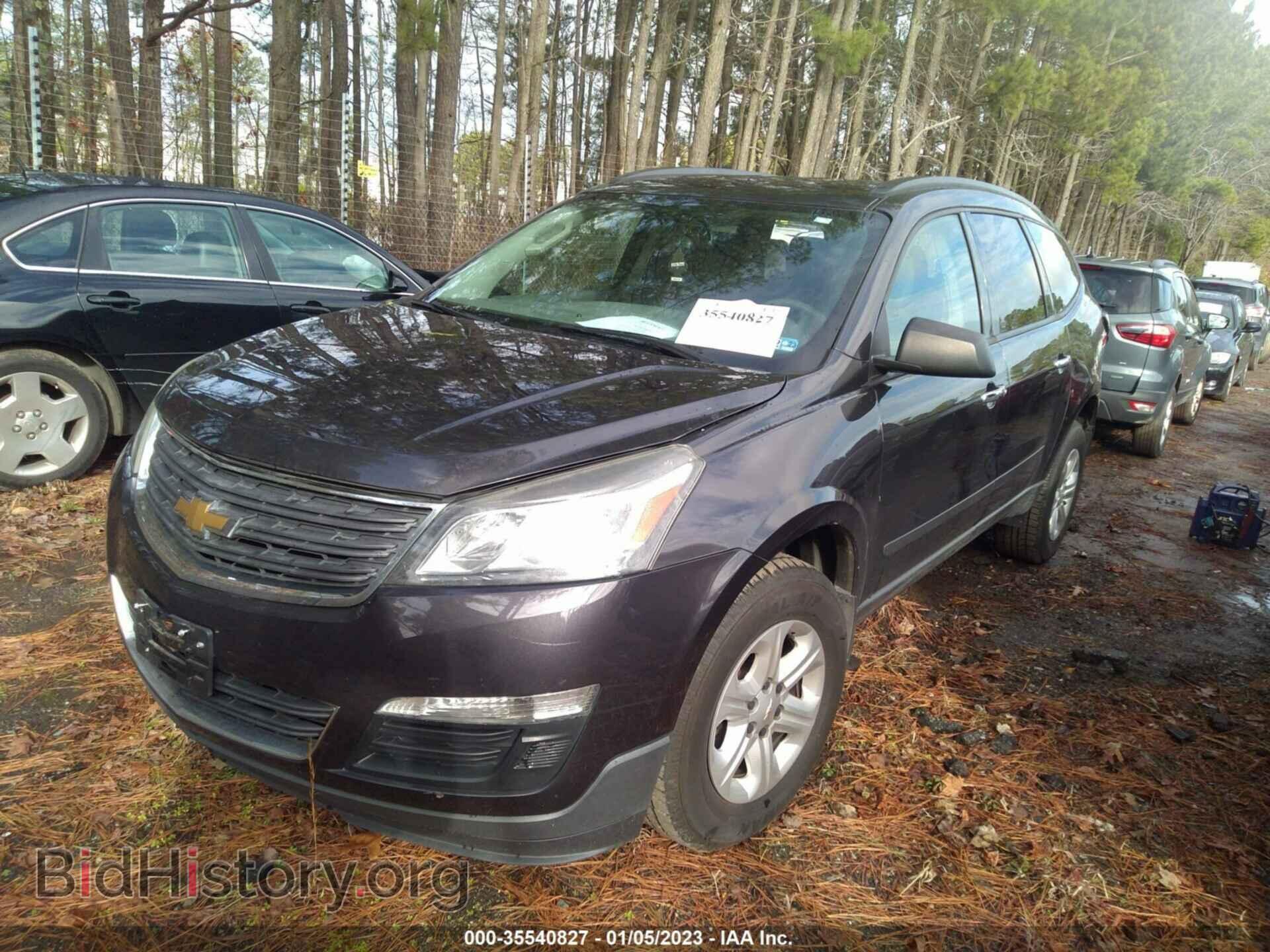 2014 CHEVROLET TRAVERSE - VIN: 1GNKRFKD8EJ335596 - Фото 2