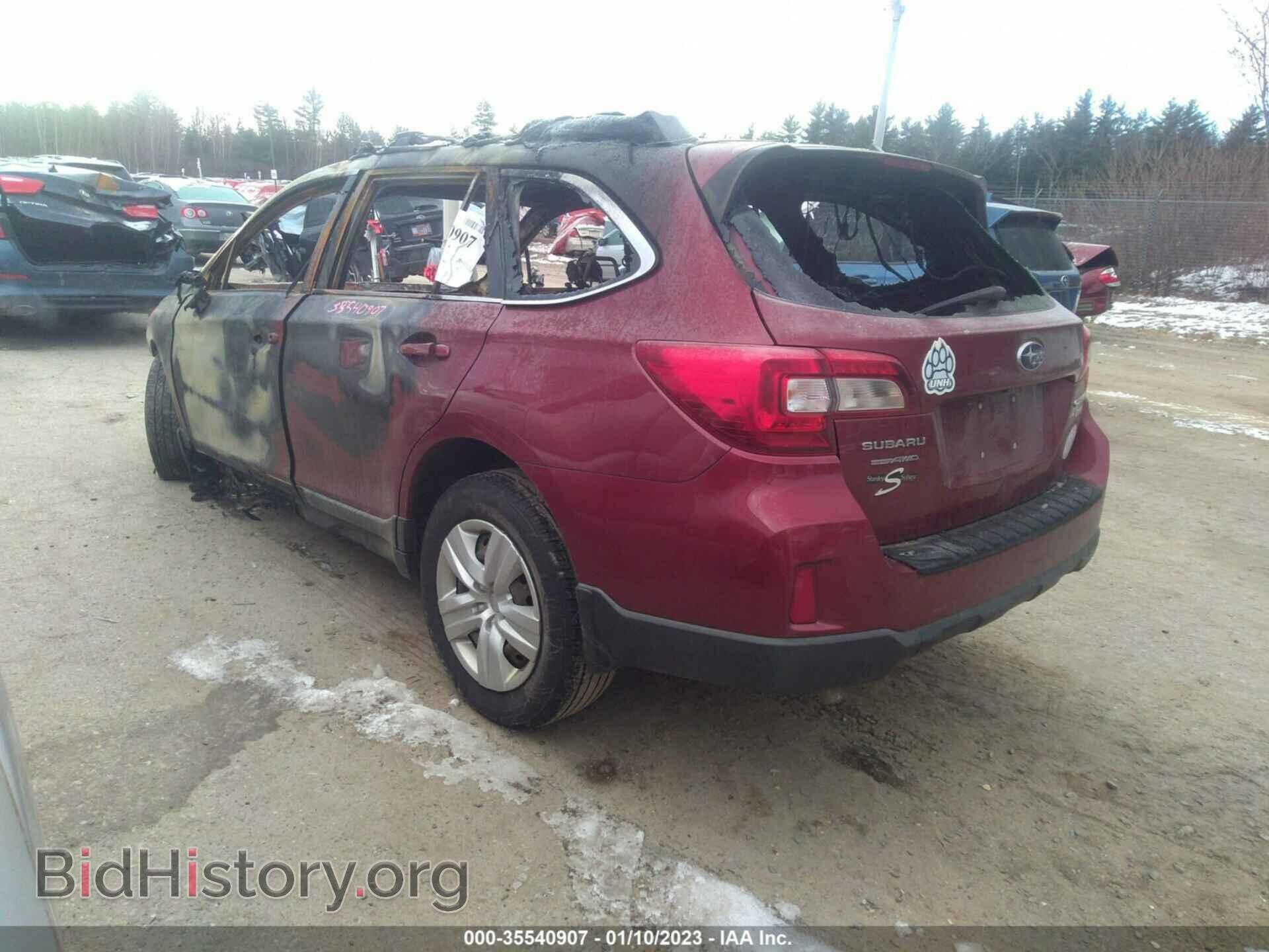 2015 SUBARU OUTBACK - VIN: 4S4BSAAC4F3253231 - Фото 3