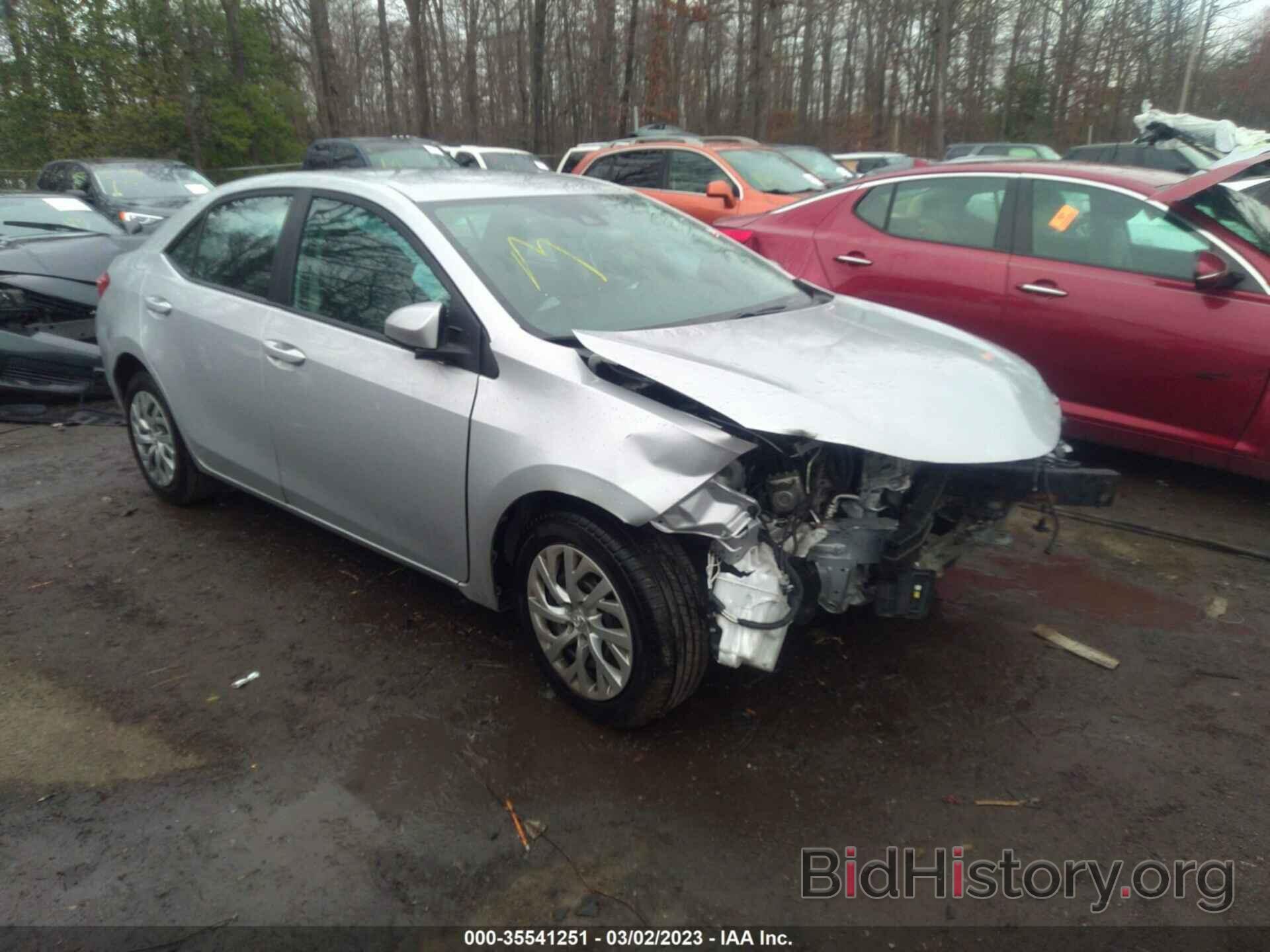 Photo 2T1BURHE0KC242765 - TOYOTA COROLLA 2019