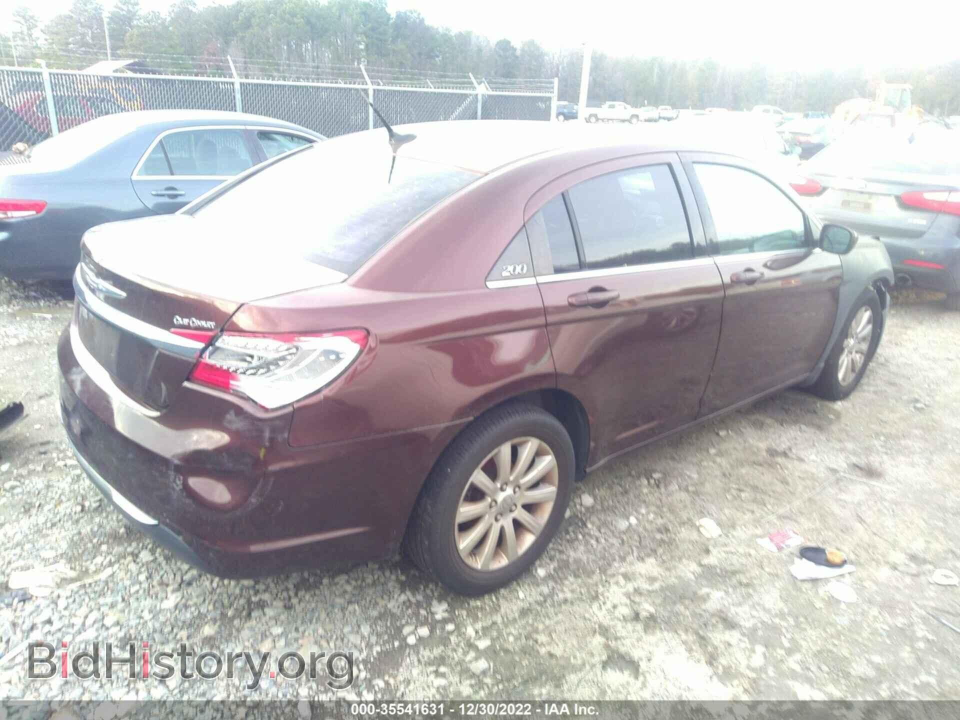 2012 CHRYSLER 200 - VIN: 1C3CCBBB9CN298722 - Фото 4