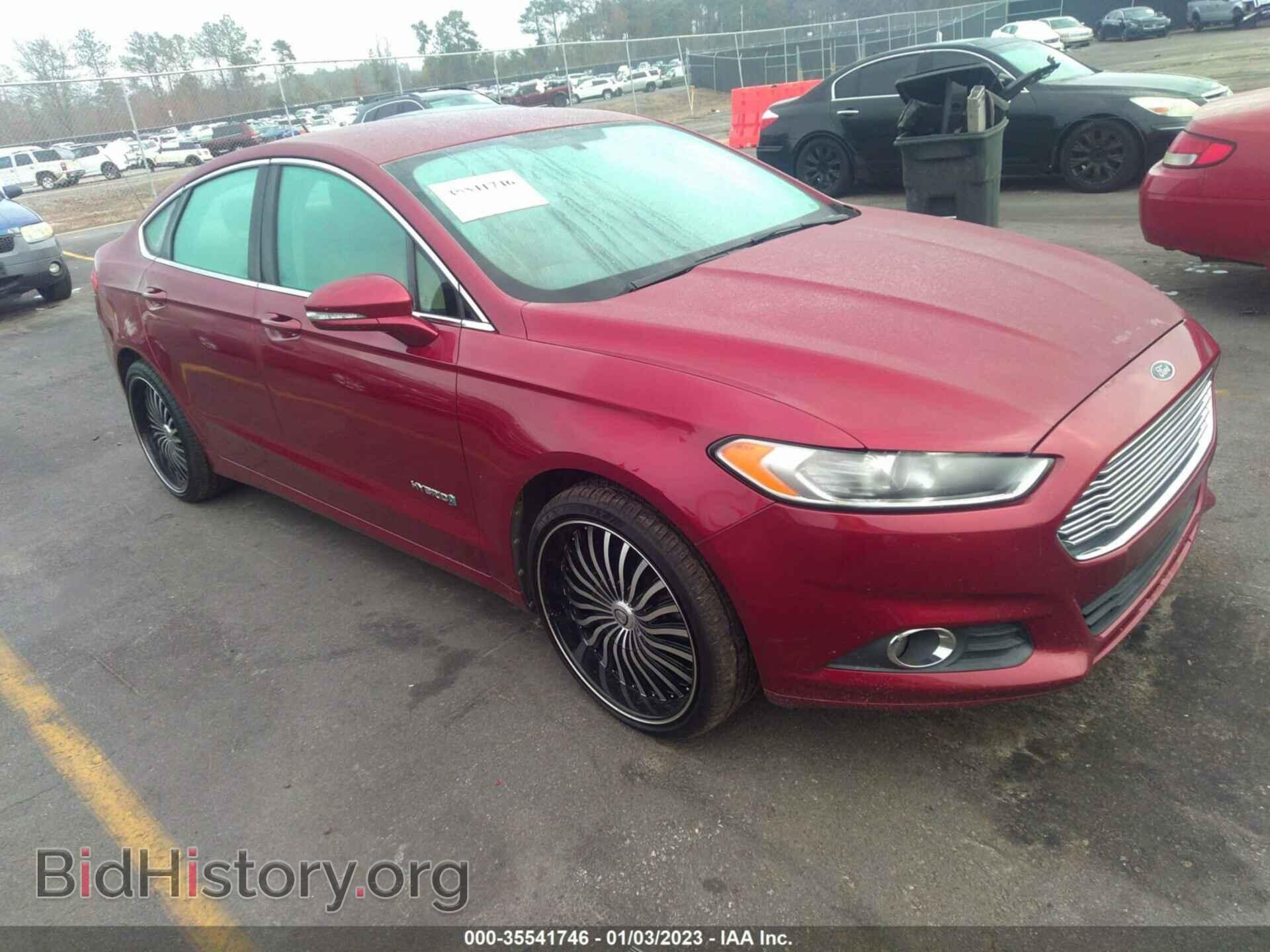 Фотография 3FA6P0LU7DR153751 - FORD FUSION 2013