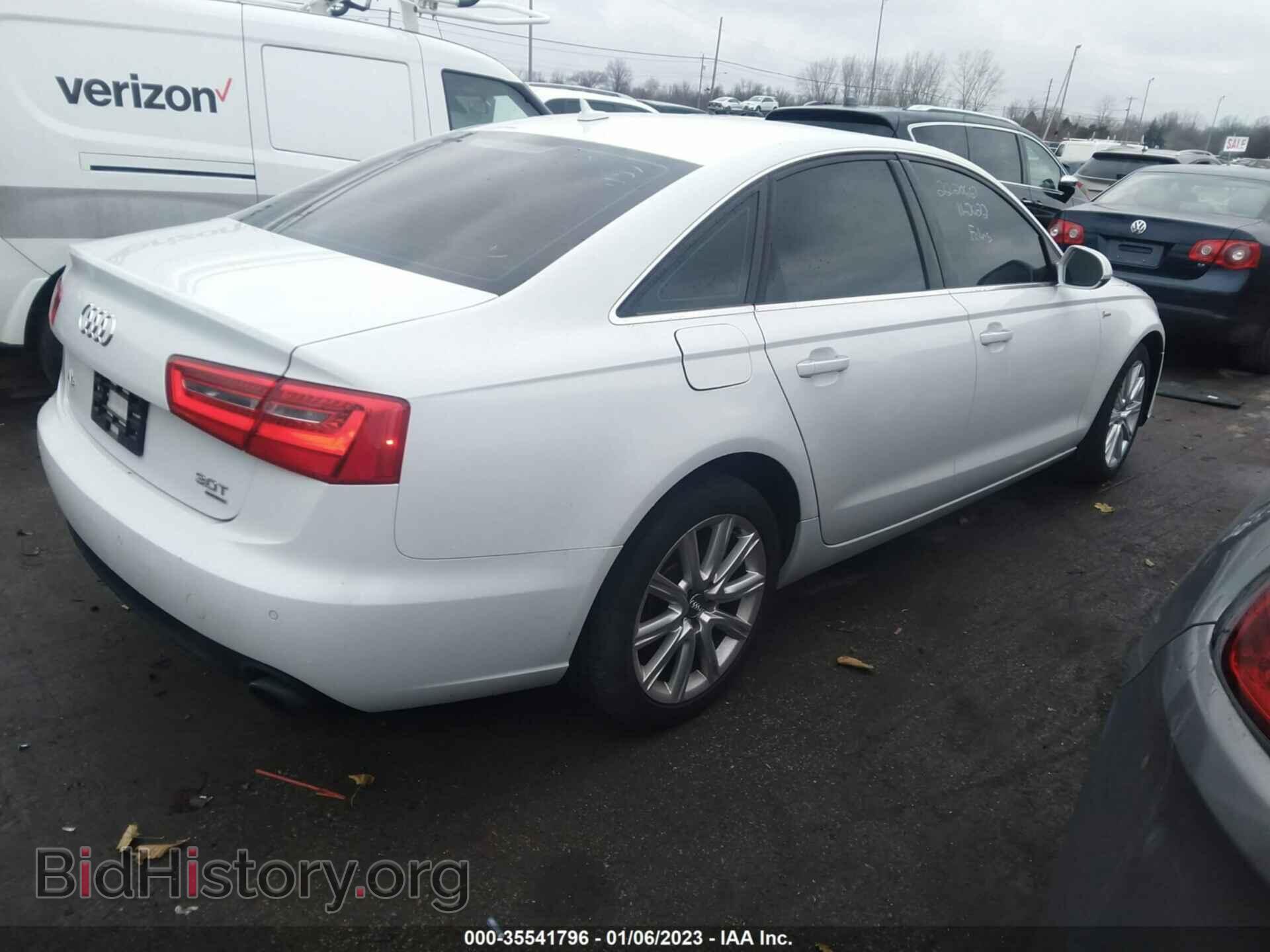 2013 AUDI A6 - VIN: WAUGGAFC2DN017633 - Photo 4