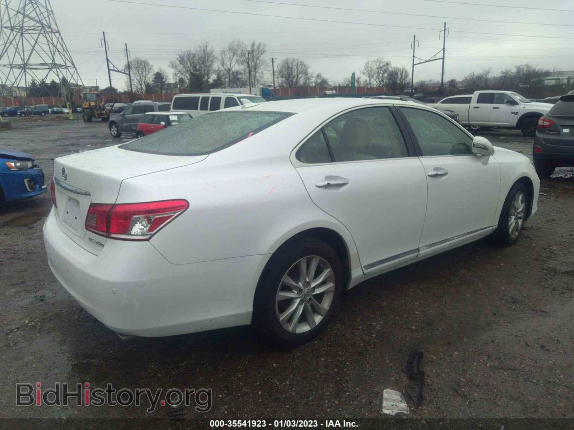 2011 LEXUS ES 350 - VIN: JTHBK1EG4B2440954 - Фото 4