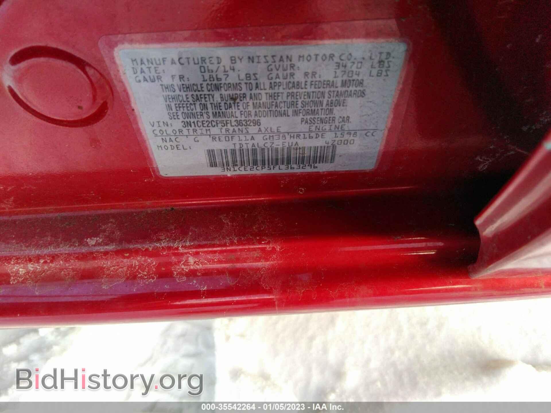 2015 NISSAN VERSA NOTE - VIN: 3N1CE2CP5FL363296 - Photo 9
