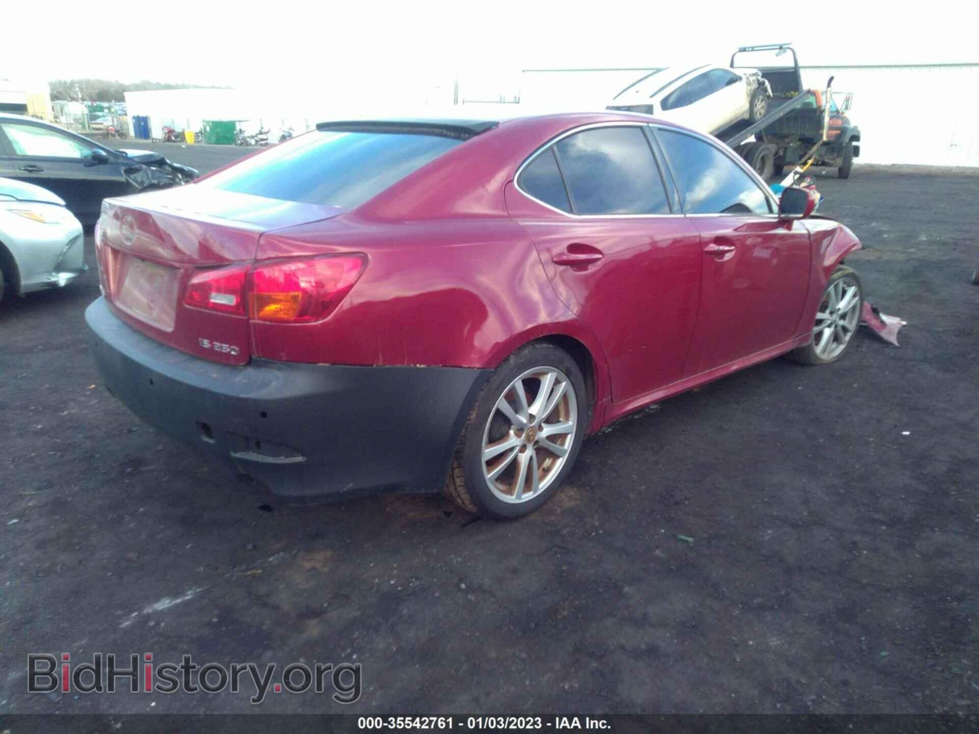 2006 LEXUS IS 250 - VIN: JTHBK262X65020581 - Фото 4