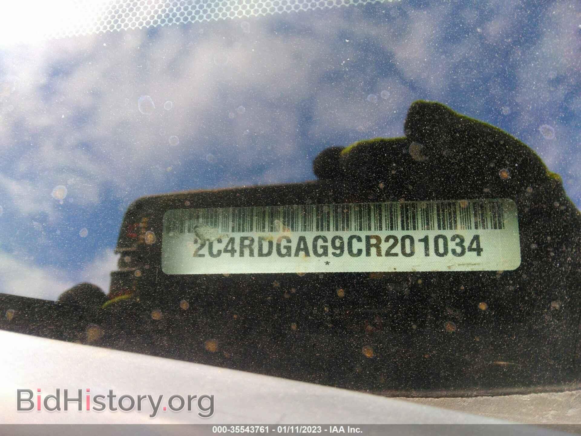 2012 RAM CARGO VAN - VIN: 2C4RDGAG9CR201034 - Фото 9