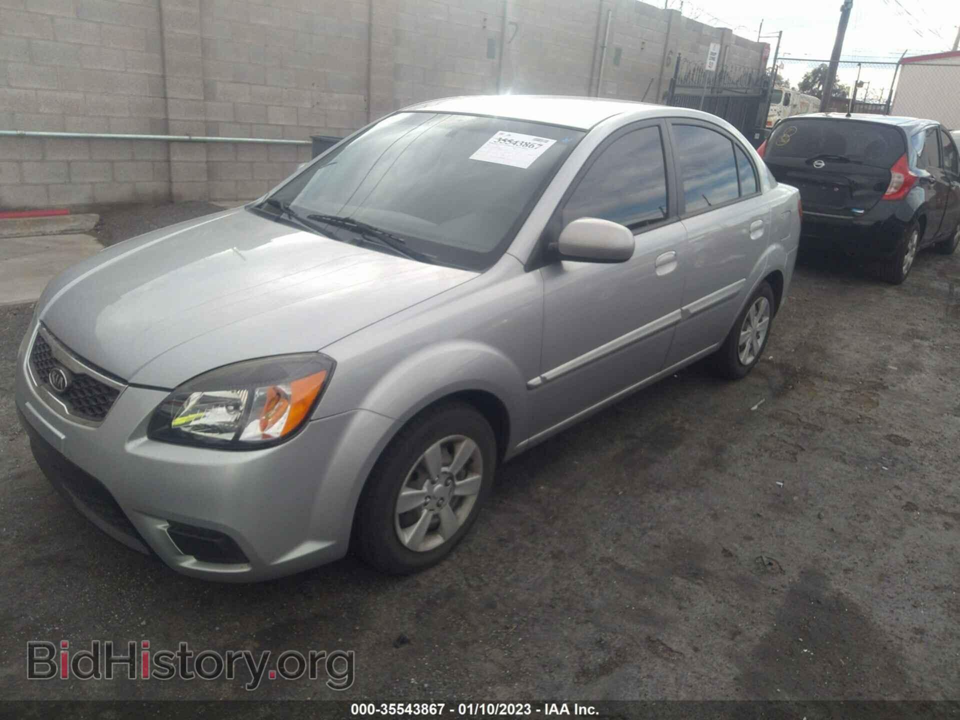 2011 KIA RIO - VIN: KNADH4A30B6858382 - Photo 2