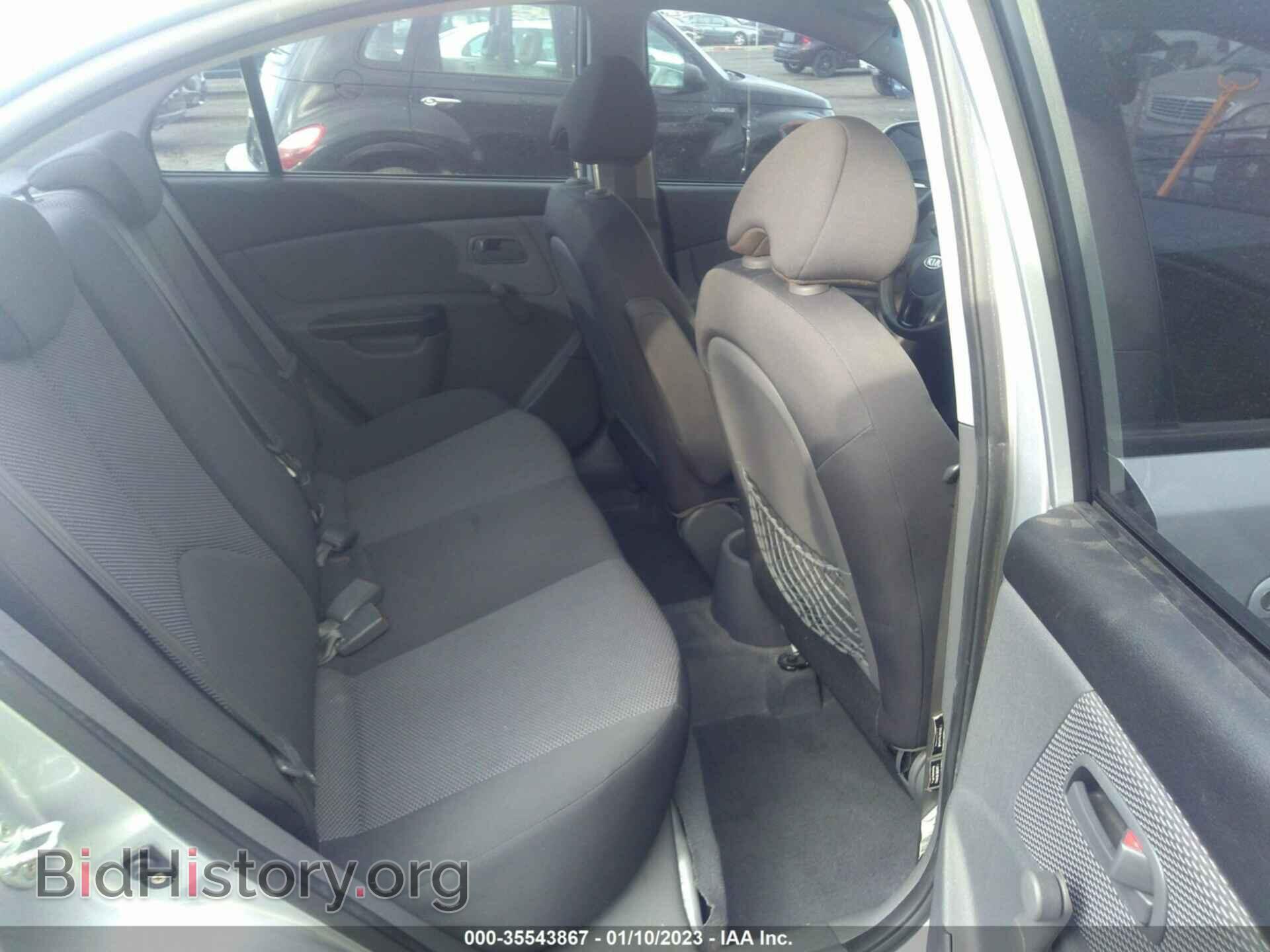 2011 KIA RIO - VIN: KNADH4A30B6858382 - Photo 8