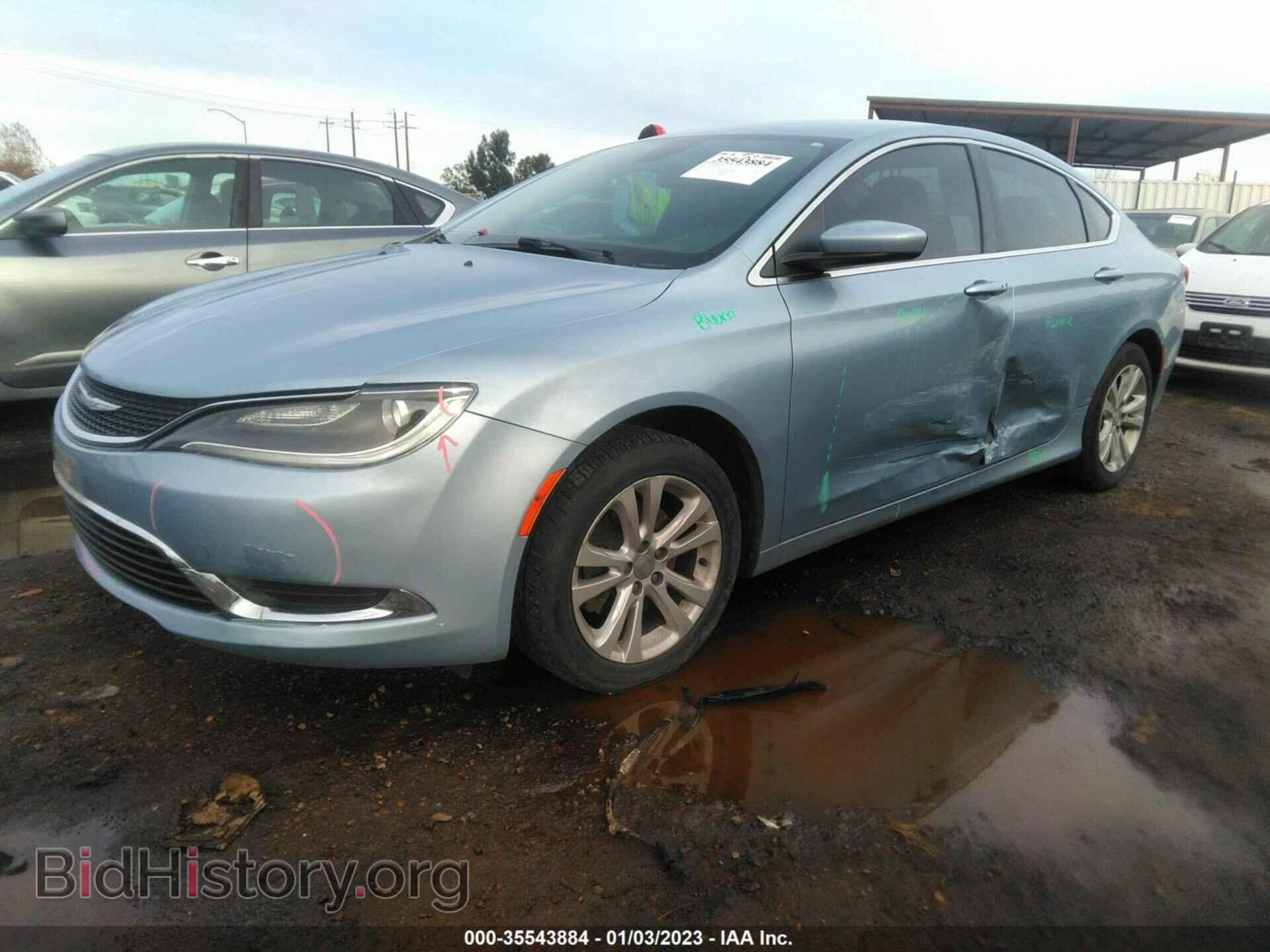2015 CHRYSLER 200 - VIN: 1C3CCCAB6FN709375 - Фото 2