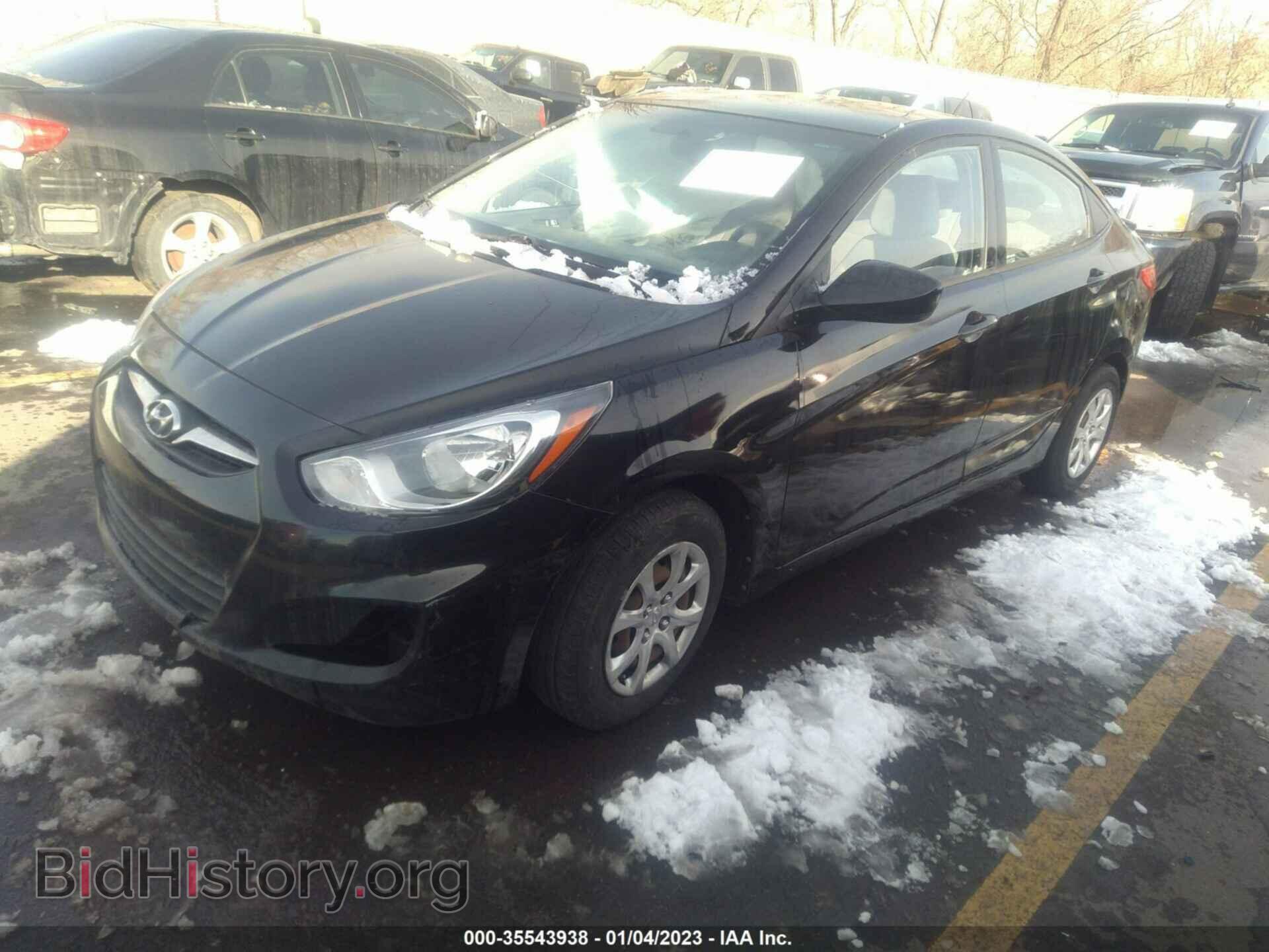 2014 HYUNDAI ACCENT - VIN: KMHCT4AE1EU752940 - Фото 2