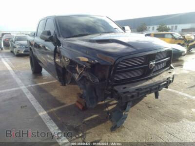 2012 RAM 1500 Sport, черный — VIN 1C6RD6MT9CS123511, IAAI