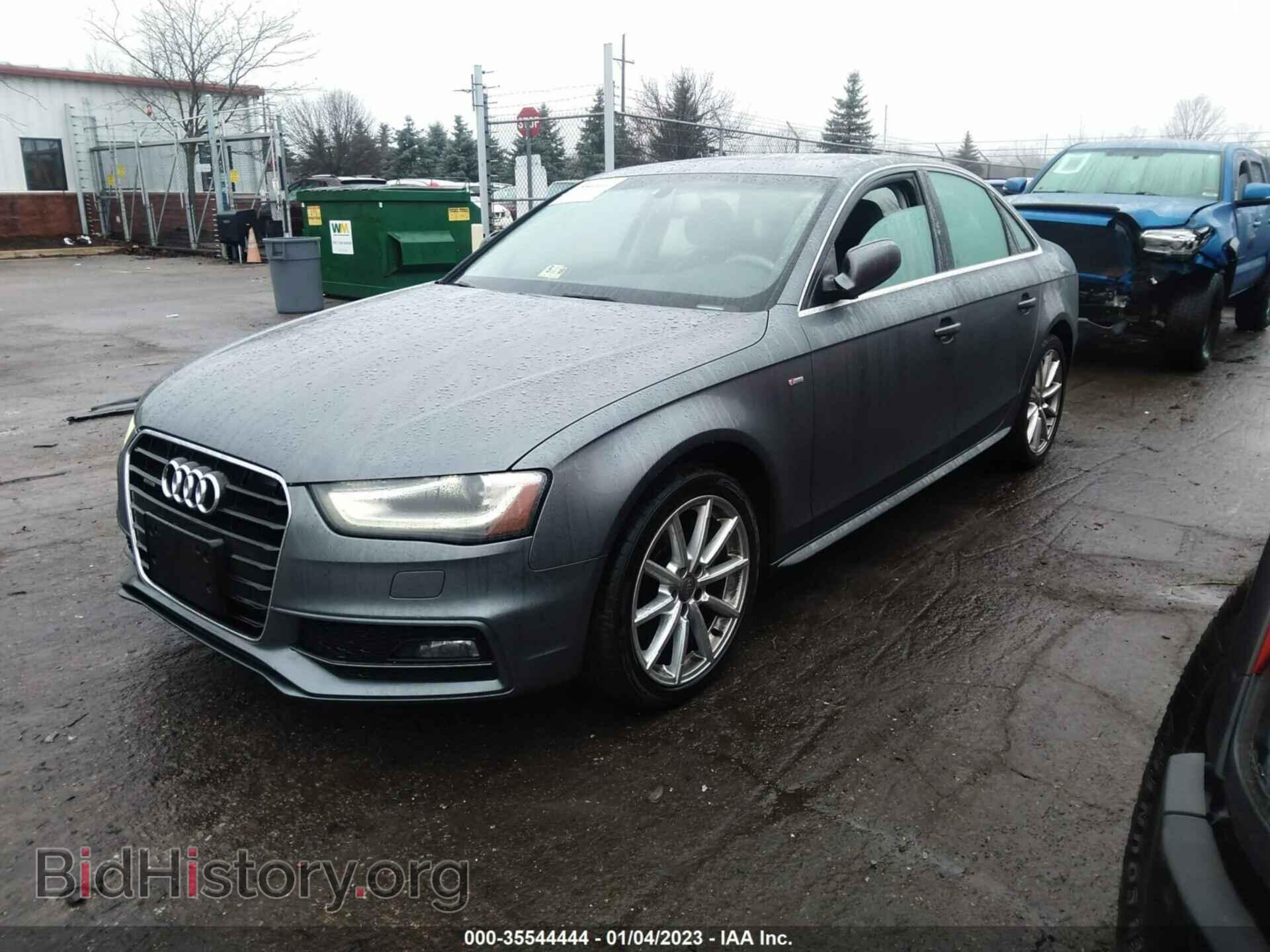 2014 AUDI A4 - VIN: WAUFFAFL7EN027333 - Фото 2