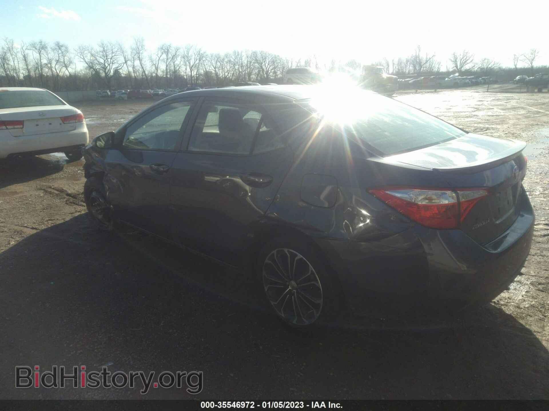 2015 TOYOTA COROLLA - VIN: 2T1BURHE5FC438898 - Фото 3