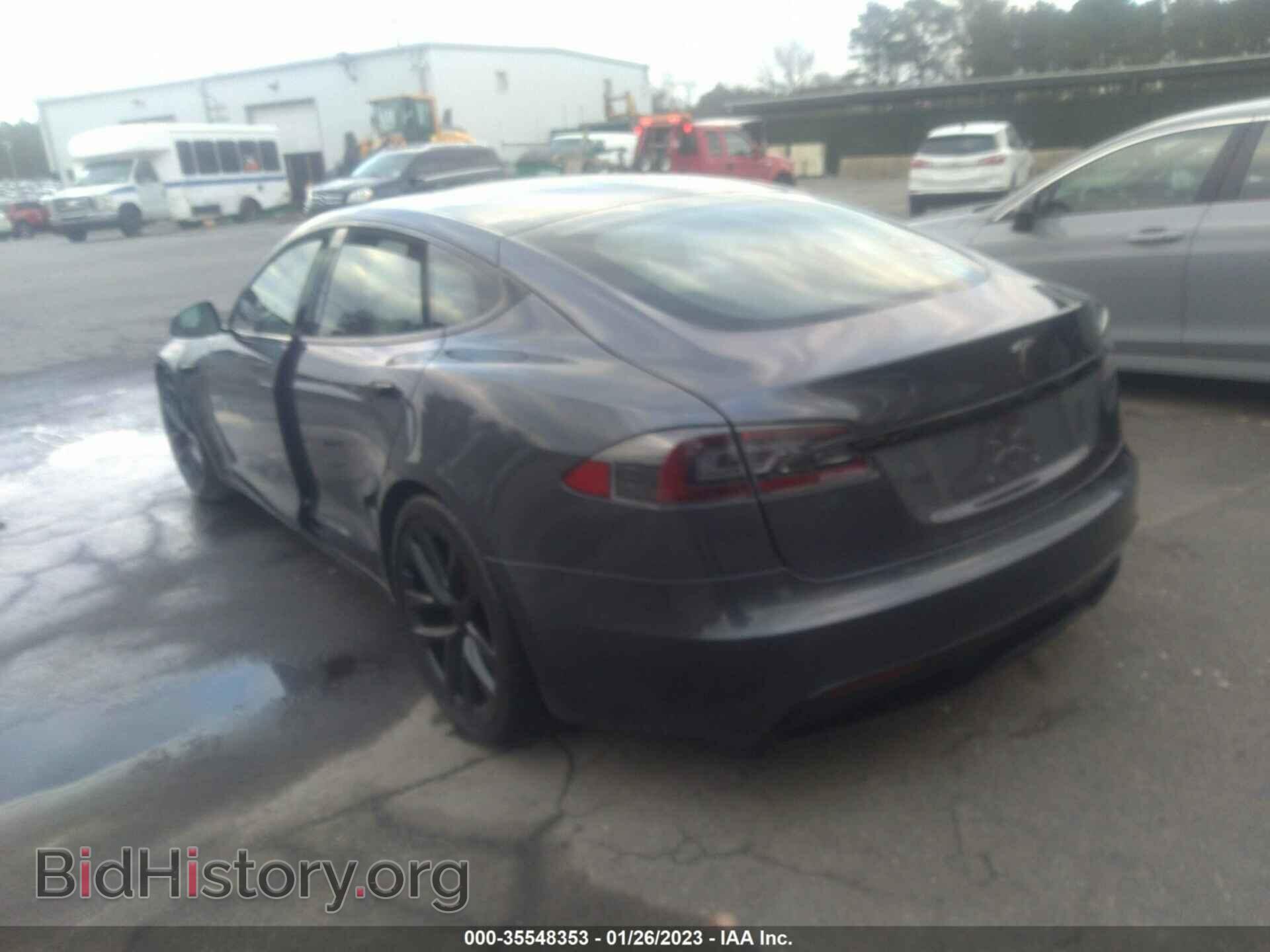 2021 TESLA MODEL S - VIN: 5YJSA1E51MF436993 - Фото 3