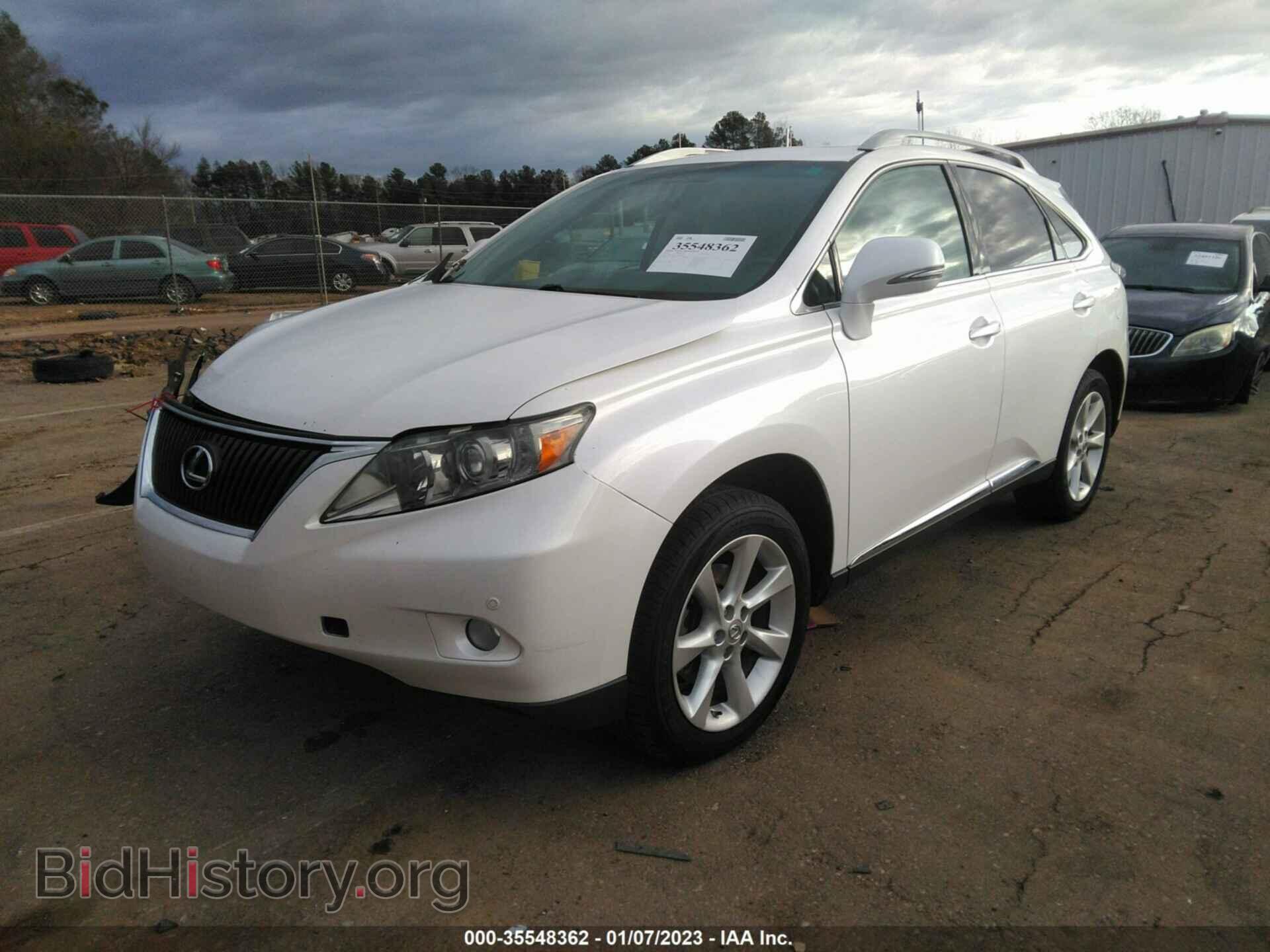 2011 LEXUS RX 350 - VIN: 2T2ZK1BA7BC055496 - Фото 2