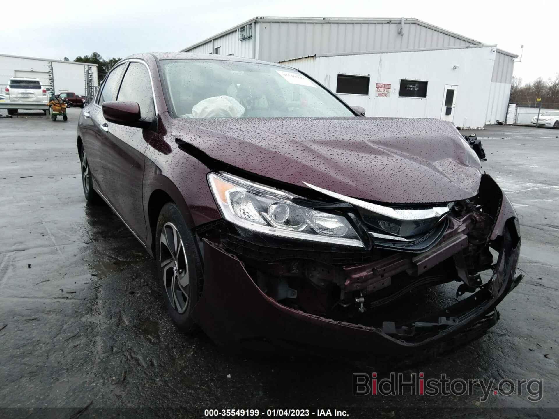 Photo 1HGCR2F33GA223025 - HONDA ACCORD SEDAN 2016