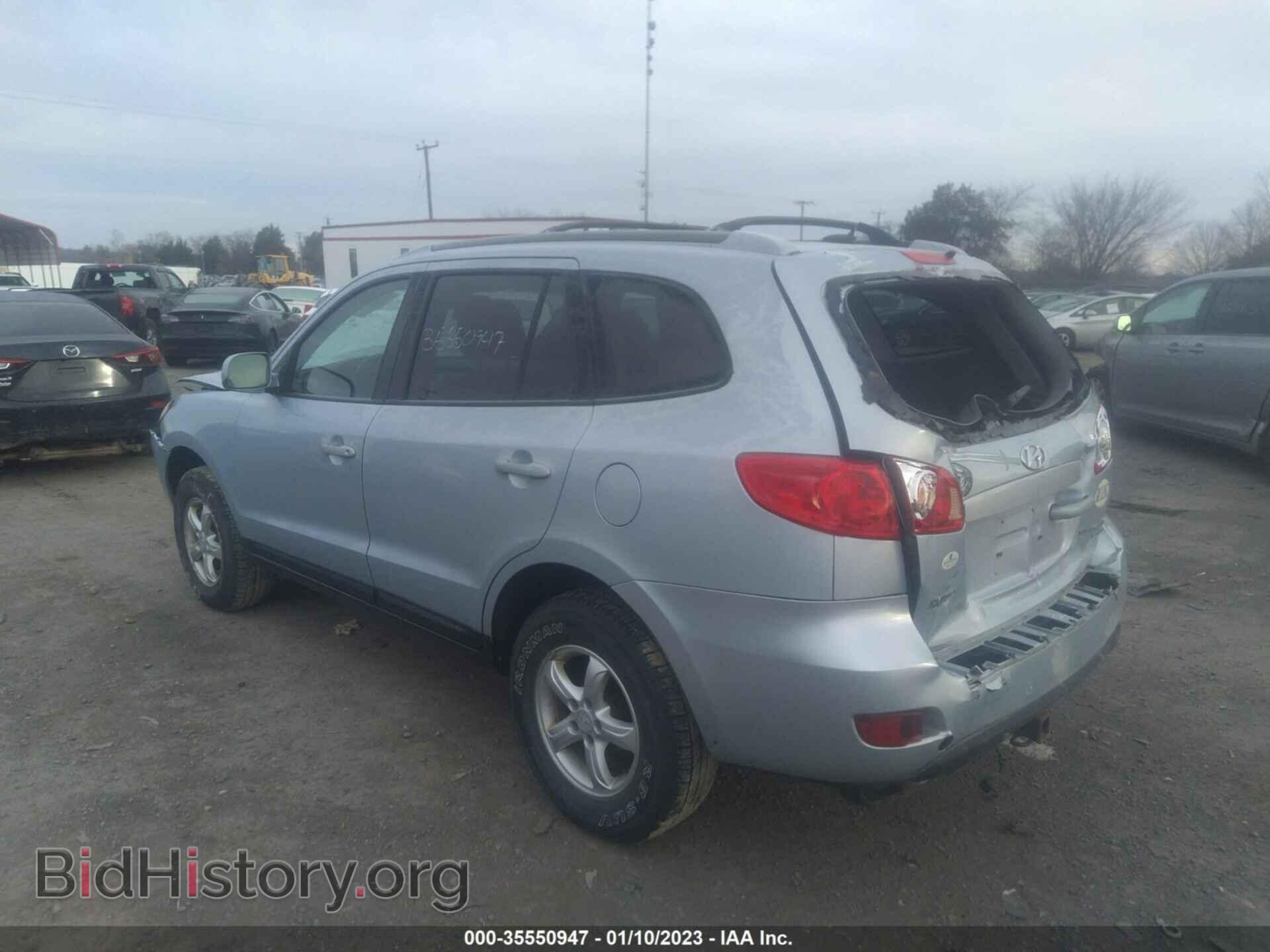 2007 HYUNDAI SANTA FE - VIN: 5NMSG73D37H049747 - Фото 3