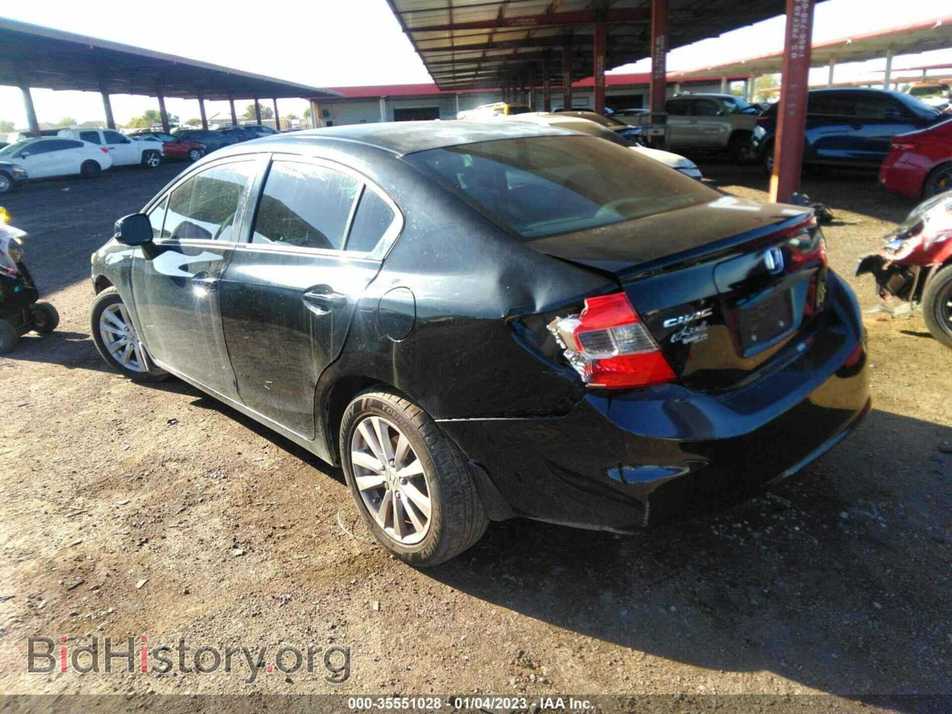 2012 HONDA CIVIC SDN - VIN: 2HGFB2F83CH321836 - Фото 3