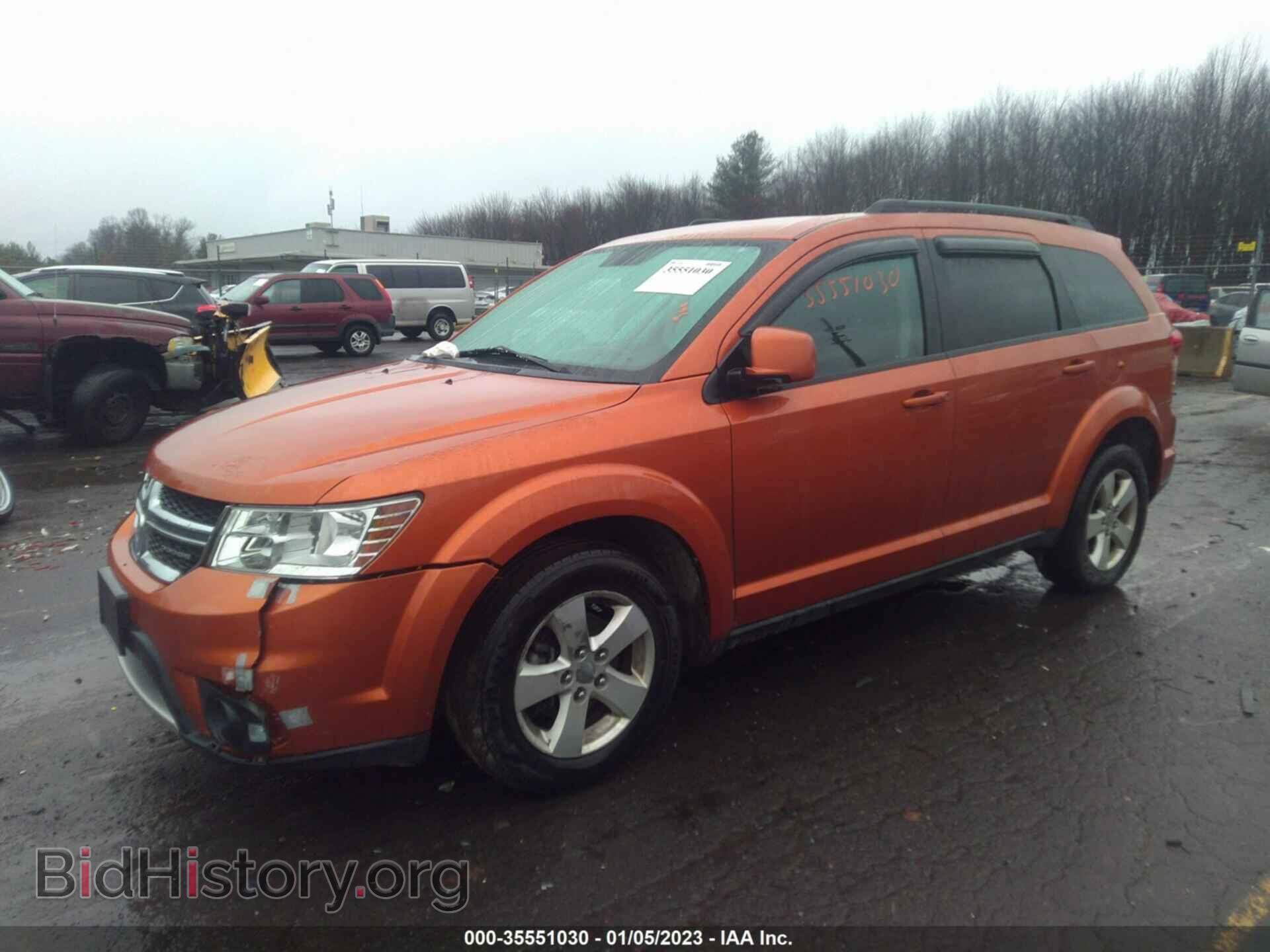 2011 DODGE JOURNEY - VIN: 3D4PH1FG8BT552047 - Фото 2