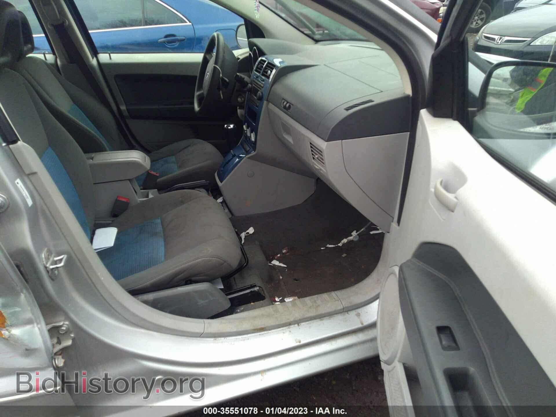 2007 DODGE CALIBER - VIN: 1B3HB48B17D599263 - Фото 5