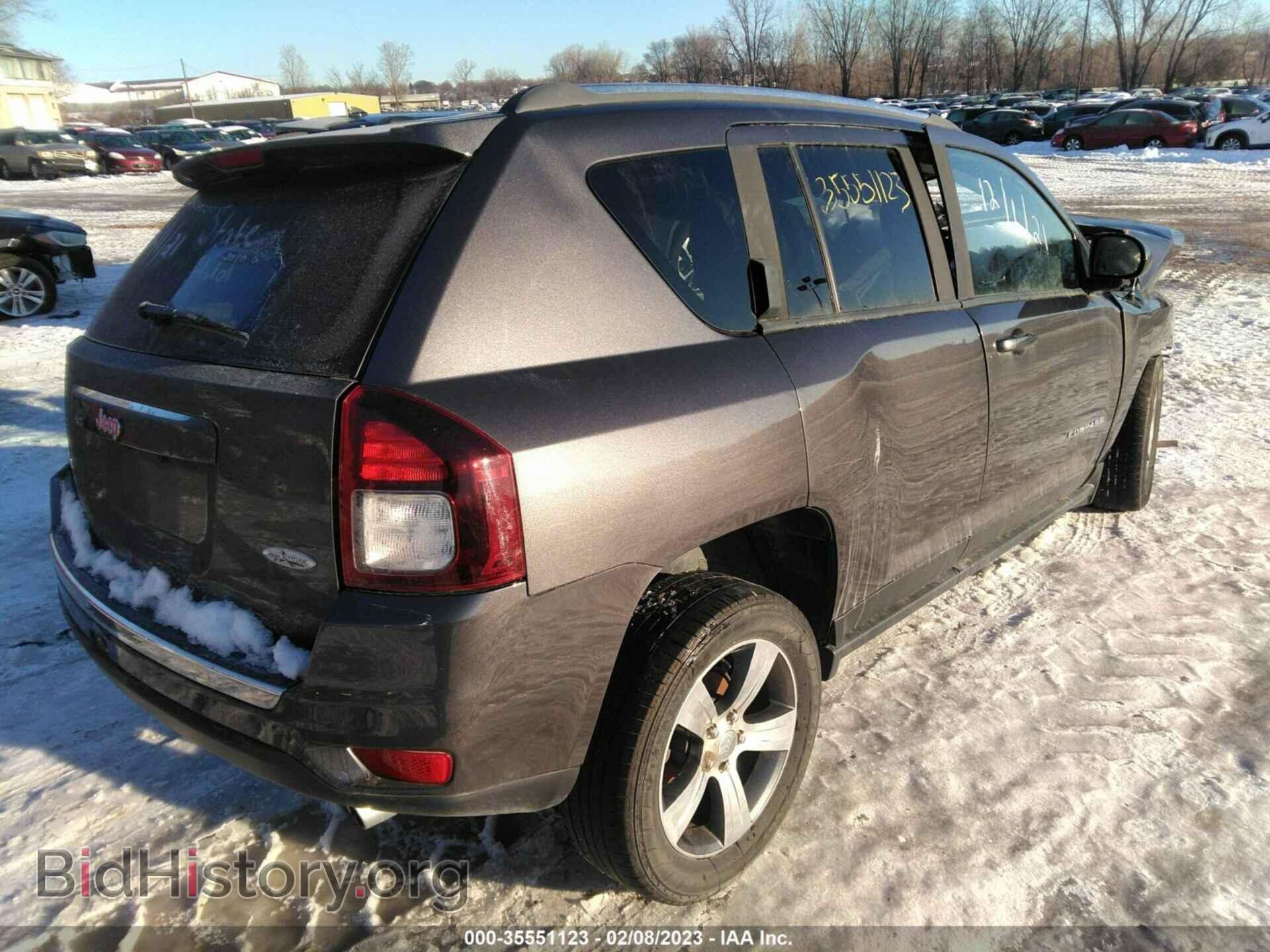2016 JEEP COMPASS - VIN: 1C4NJDEB3GD673971 - Фото 4