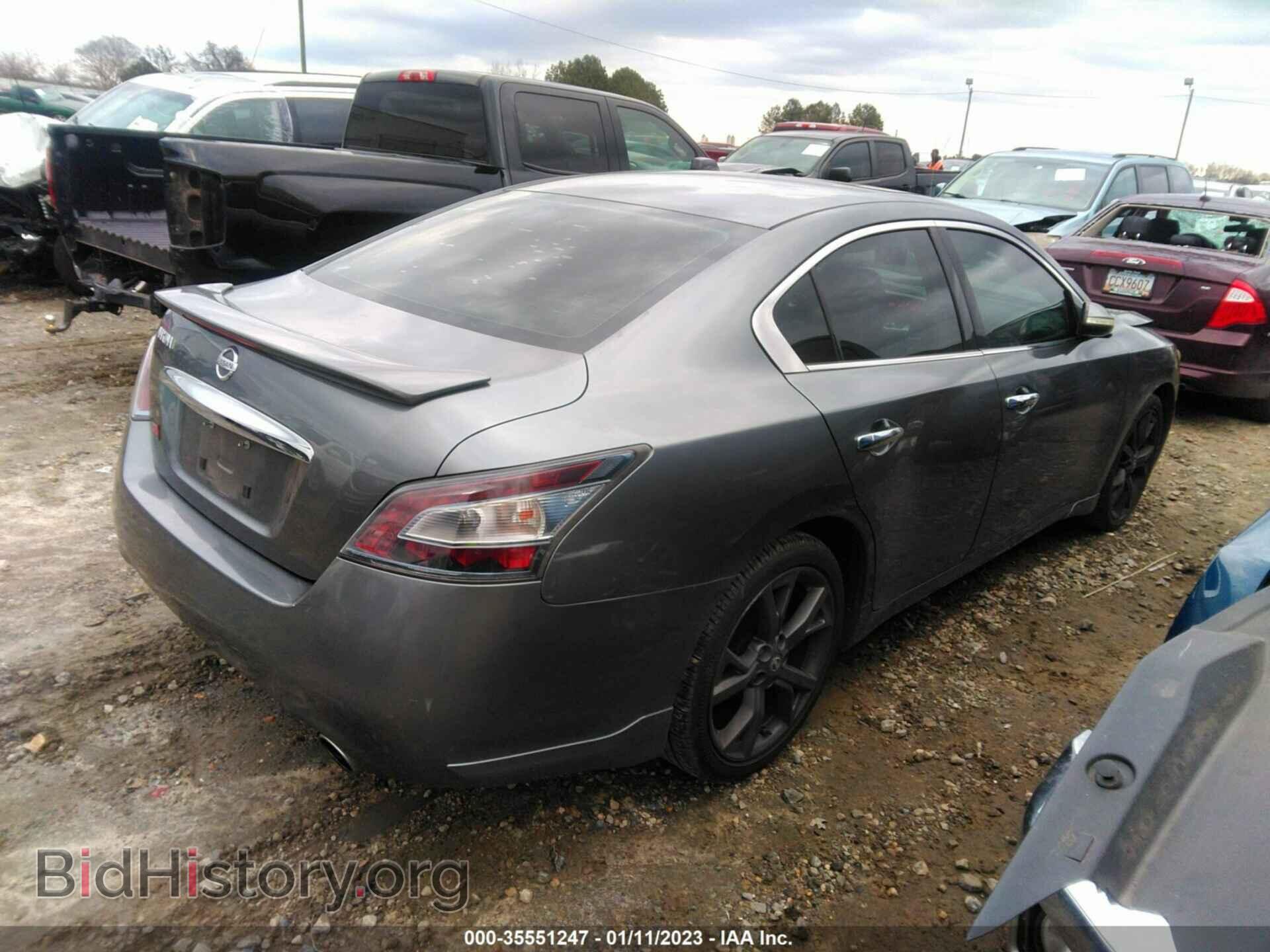 2014 NISSAN MAXIMA - VIN: 1N4AA5AP6EC471852 - Фото 4