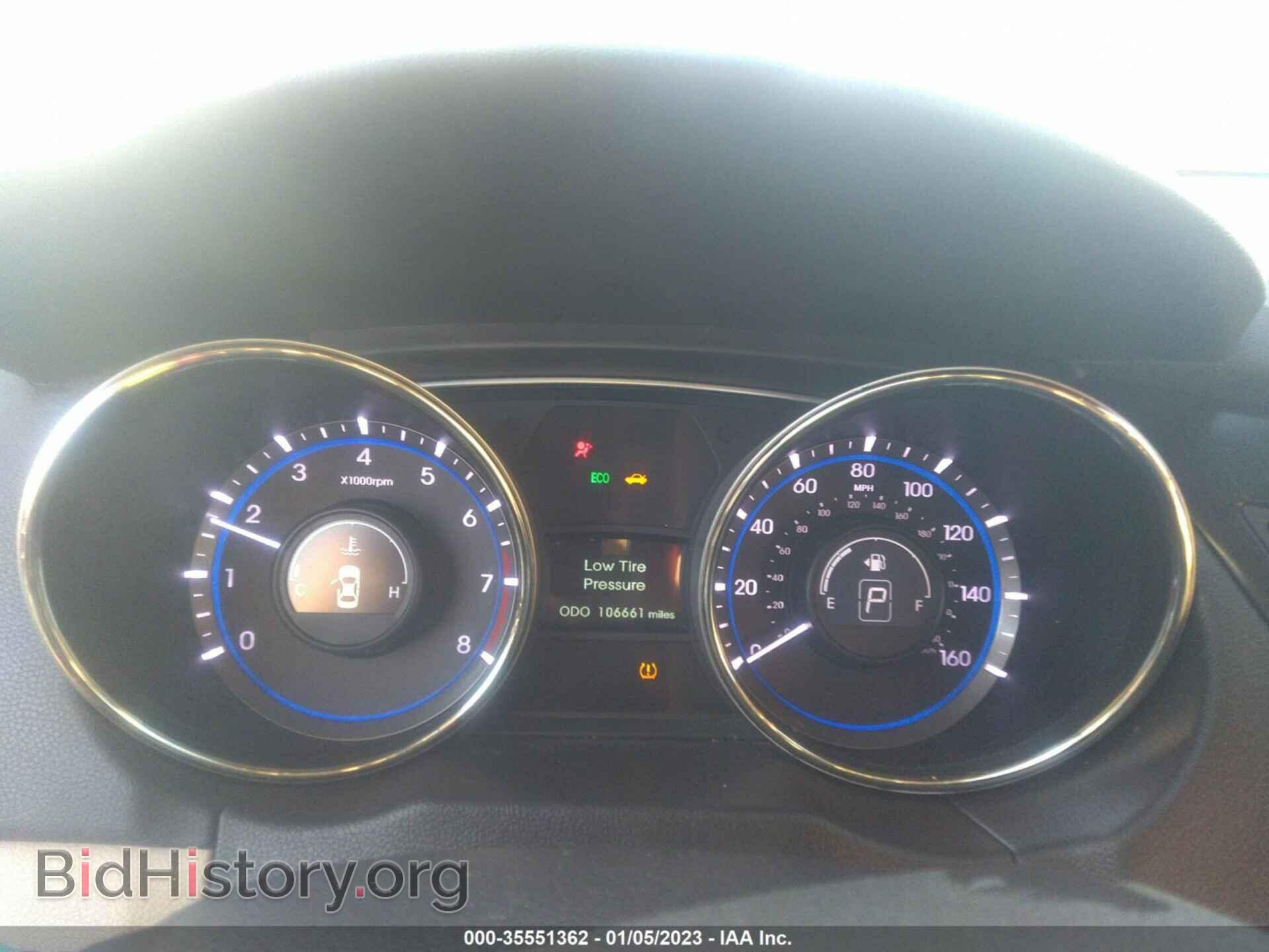 2013 HYUNDAI SONATA - VIN: 5NPEC4AC4DH677185 - Фото 7
