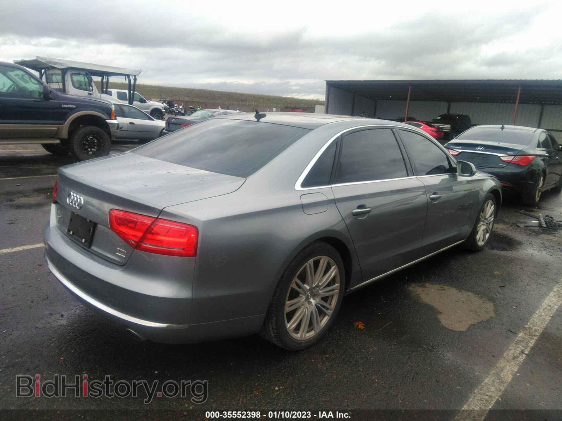 2014 AUDI A8 L - VIN: WAURMAFD4EN004927 - Photo 4