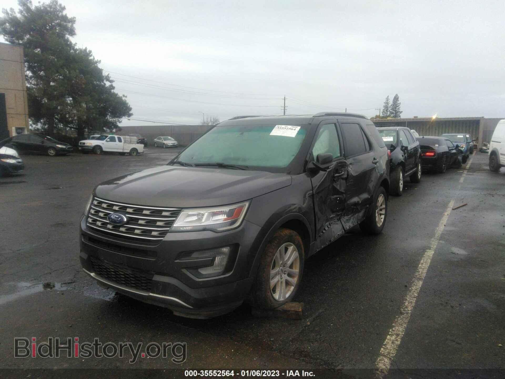 2016 FORD EXPLORER - VIN: 1FM5K7D86GGD03595 - Фото 2